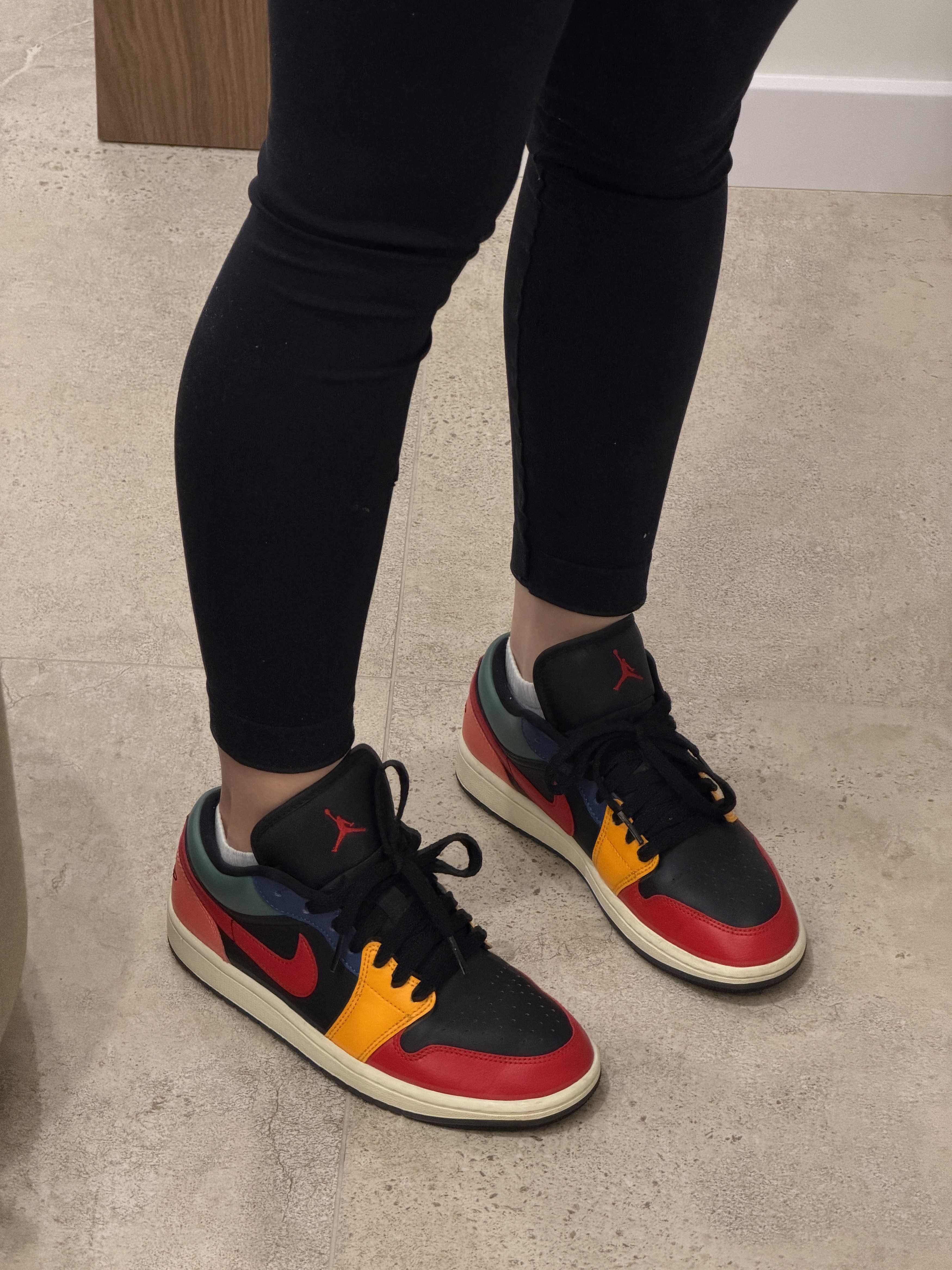 Nike Nike Air Jordan 1 Low Multicolor Sneakers Size 38 / US 7 Size US 5.5 / EU 38 - 3 Thumbnail