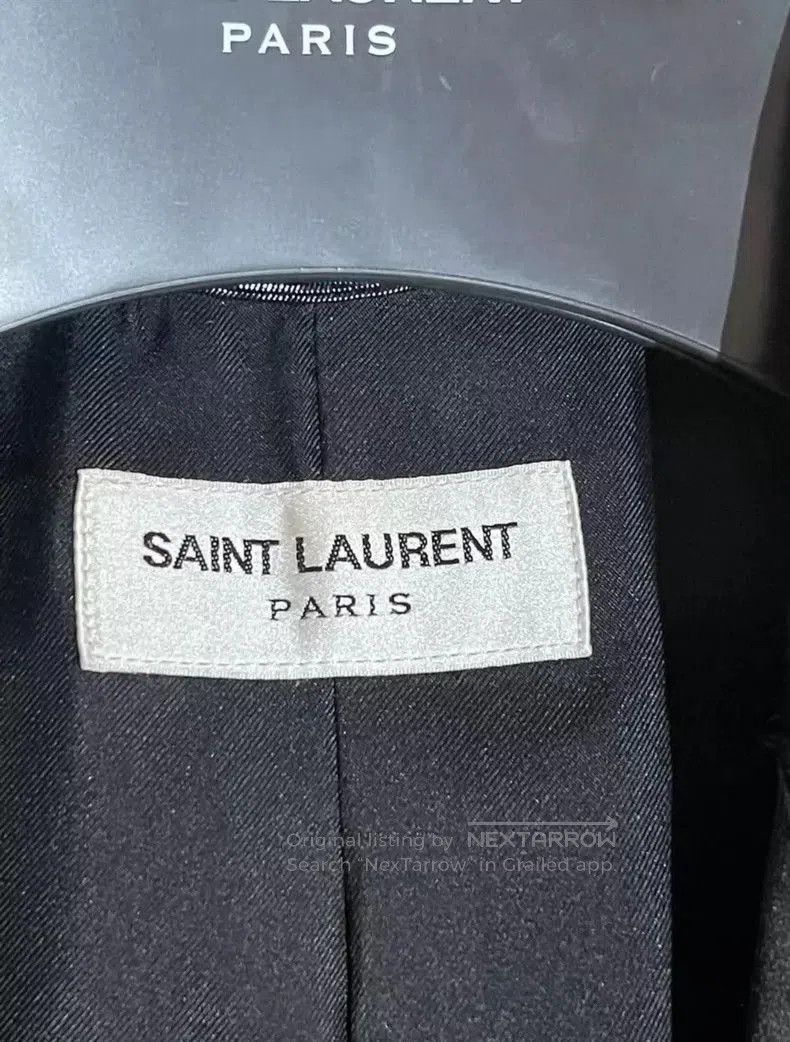 Saint Laurent Paris Saint Laurent SLP 16FW Smoking Jacket. Size US S / EU 44-46 / 1 - 3 Thumbnail