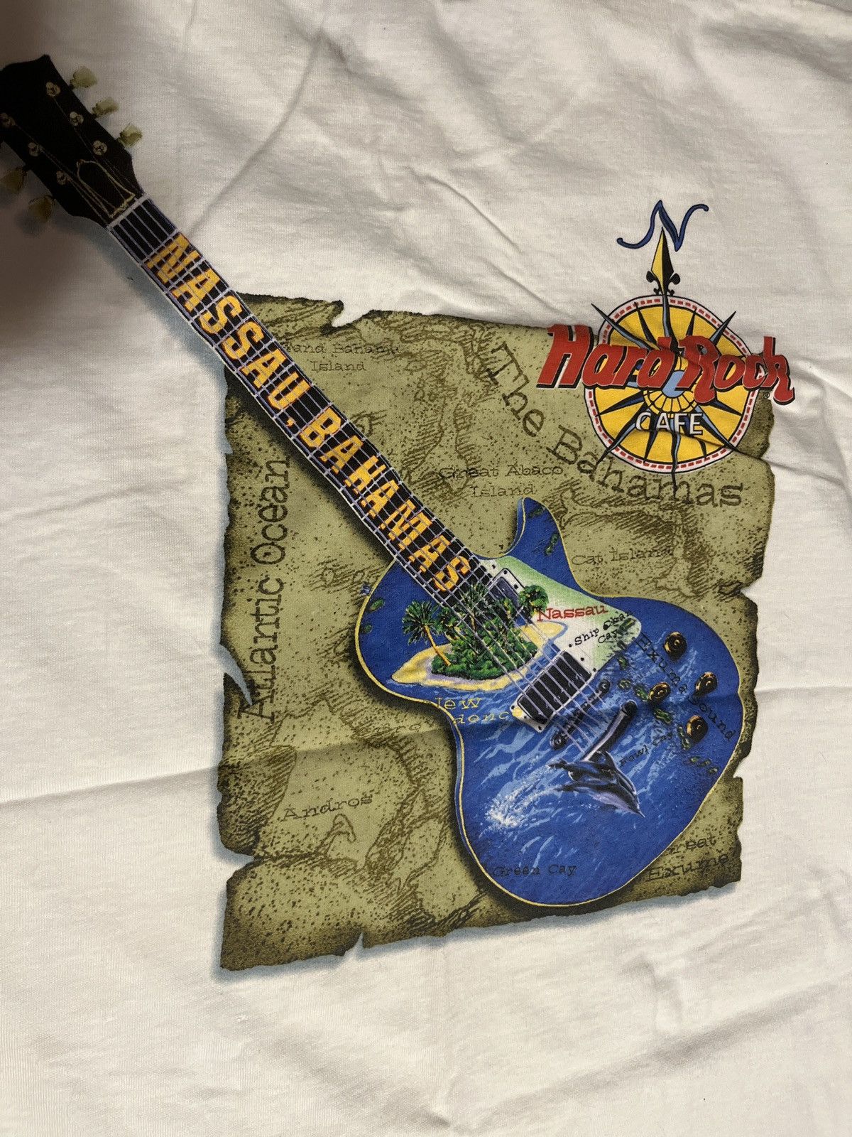 Hard Rock Cafe × Vintage Hard Rock Cafe Bahamas Shirt Size US L / EU 52-54 / 3 - 4 Thumbnail