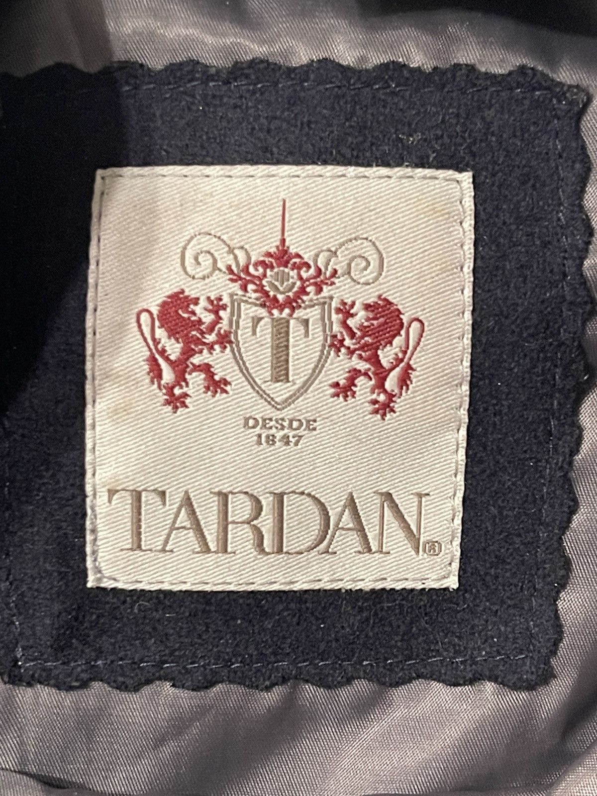 Other Vintage Tardan Navy Blue Newsboy Hat Sz 59 Large Cabbie Cap Size ONE SIZE - 8 Thumbnail
