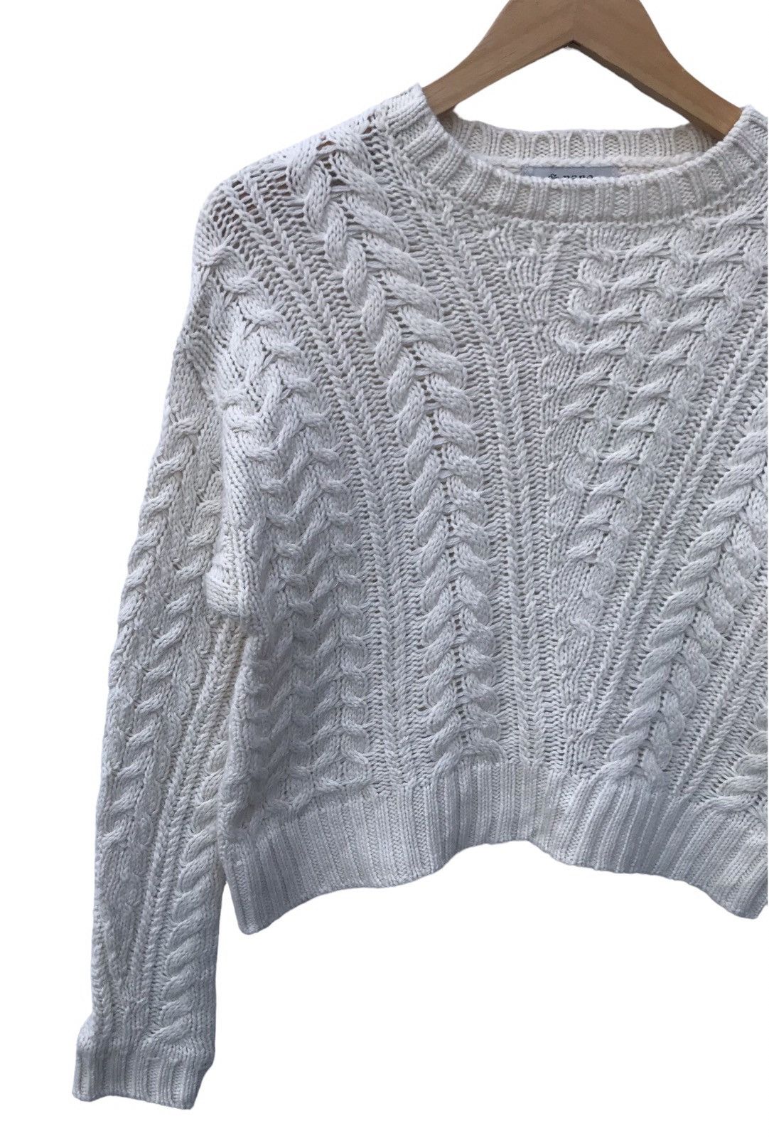 NANO universe Nano Universe Cropped Acrylic Knitwear Pullover Size M / US 6-8 / IT 42-44 - 3 Thumbnail