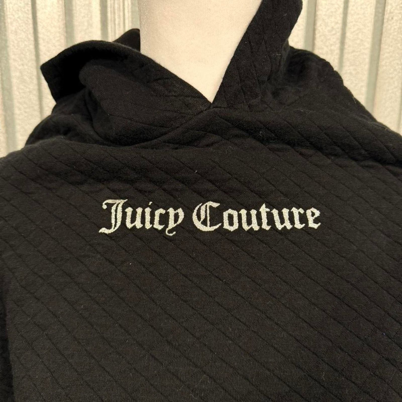 Juicy Couture Vintage Juicy Couture Waffle Hoodie Size S / US 4 / IT 40 - 2 Thumbnail