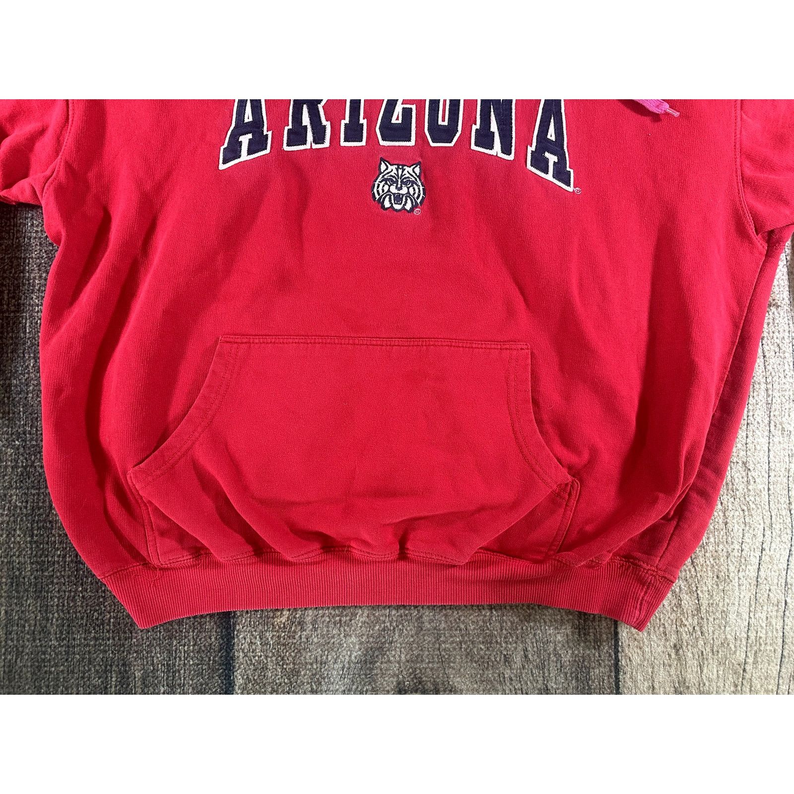 Arizona Jean Co. Vintage Arizona Wildcats Hoodie Mens Lg Red Sweatshirt Size US L / EU 52-54 / 3 - 5 Thumbnail