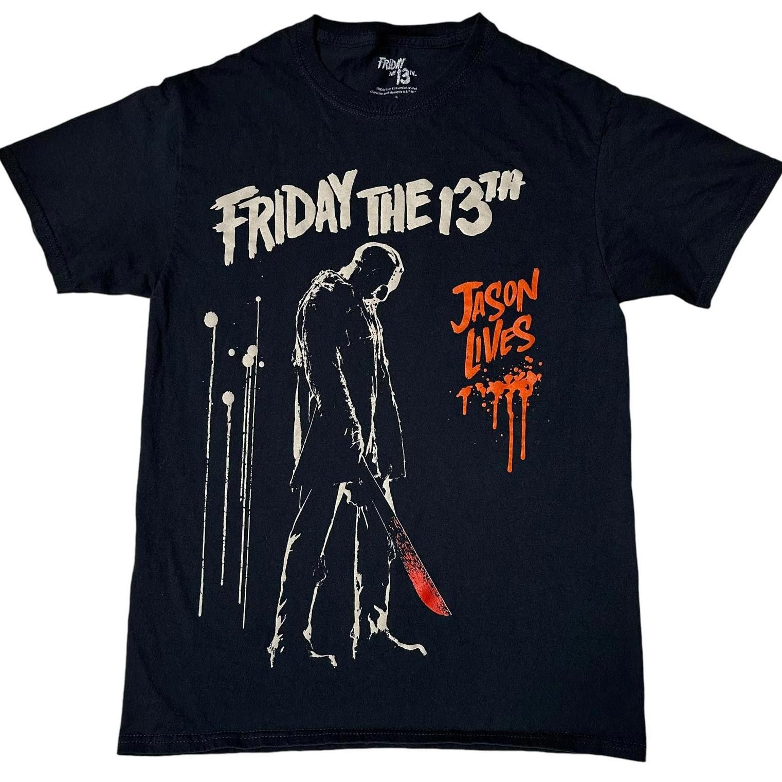 Designer NEW Friday 13th Jason Lives Graphic T-Shirt Horror Unisex S Size US S / EU 44-46 / 1 - 1 Thumbnail