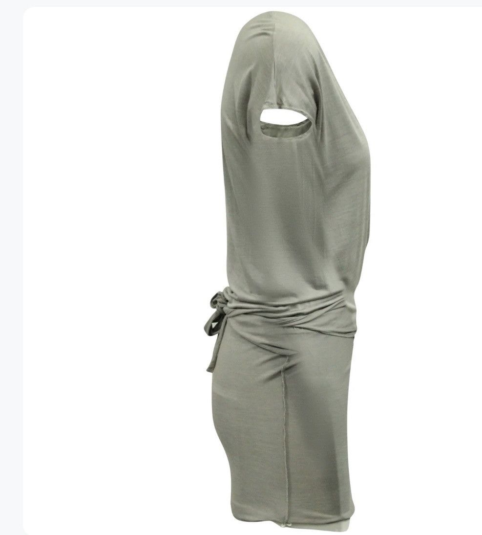 Maison Margiela Grey Viscosse Mini Dress Size M / US 6-8 / IT 42-44 - 2 Thumbnail