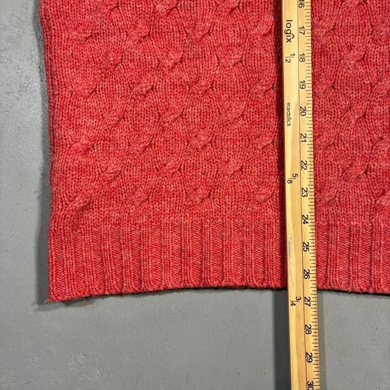 Brooks Brothers 1960s Brooks Brothers Salmon Scottish Wool Sweater Size US XL / EU 56 / 4 - 7 Thumbnail