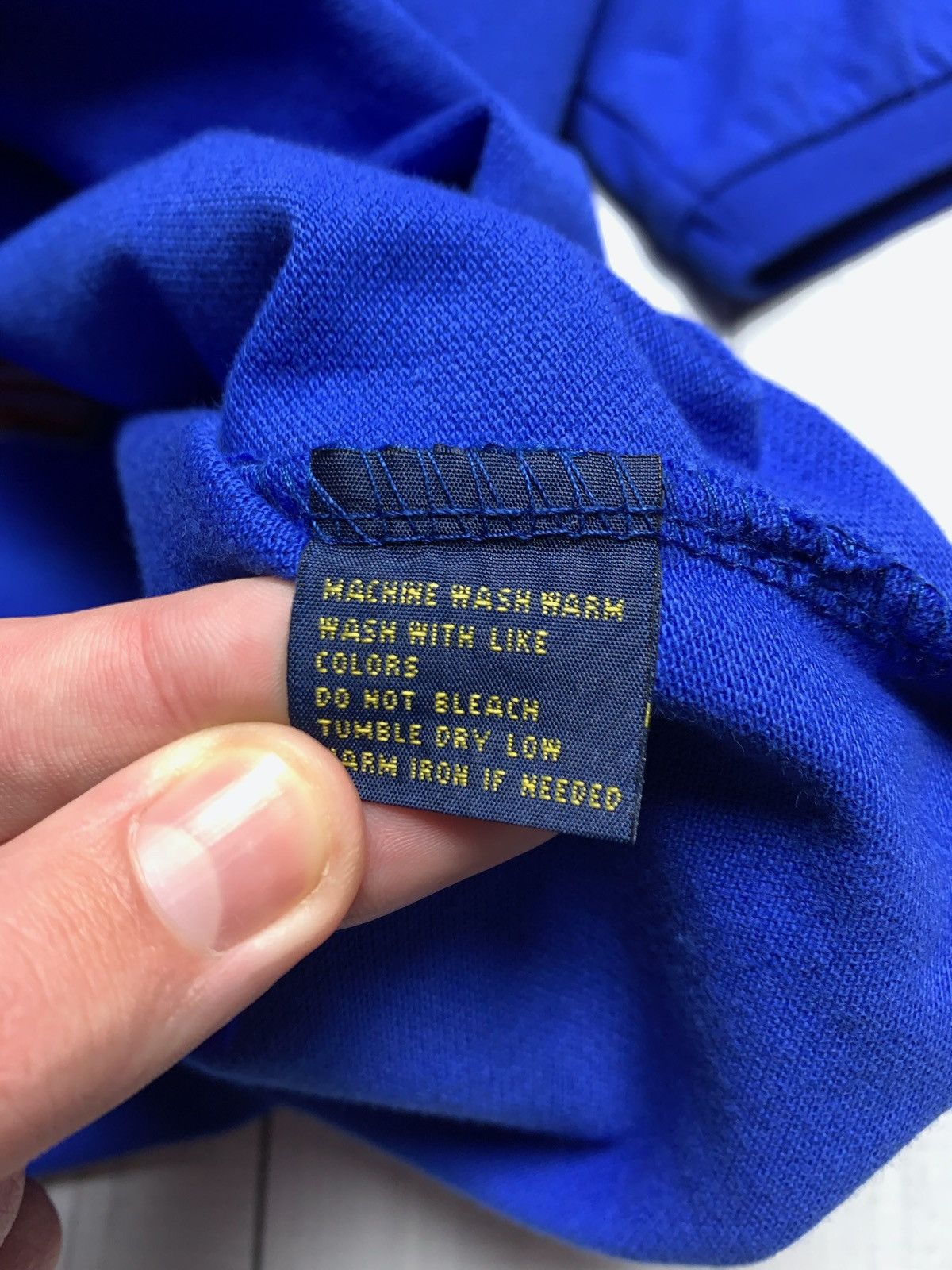 Polo Ralph Lauren × Vintage Vintage polo Ralph Lauren 3 big logo Italy USA M slim fit Size US M / EU 48-50 / 2 - 5 Thumbnail