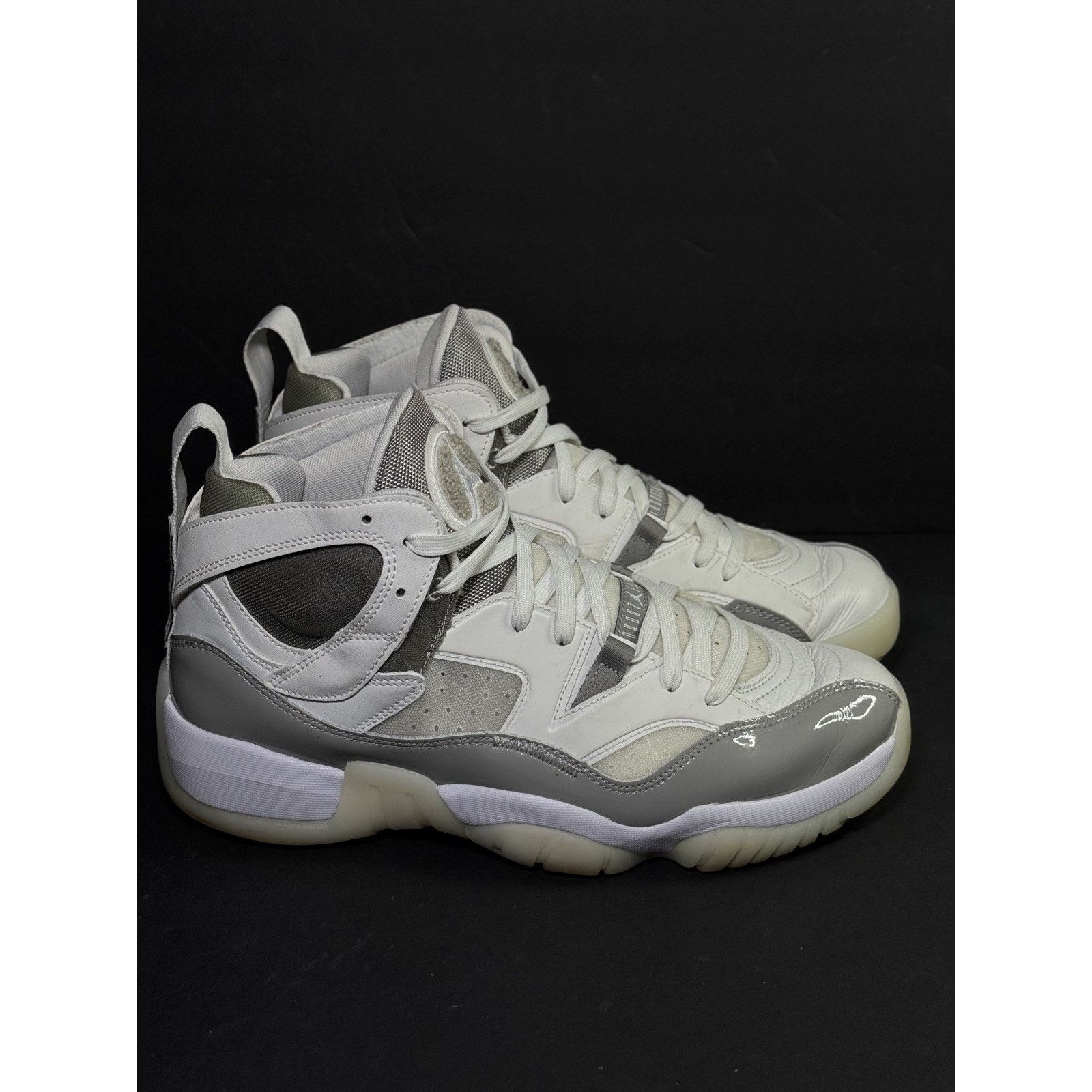 Nike Nike Jumpman Two Trey Medium Grey Summit White Mens 12 Size US 12 / IT 42 - 4 Thumbnail