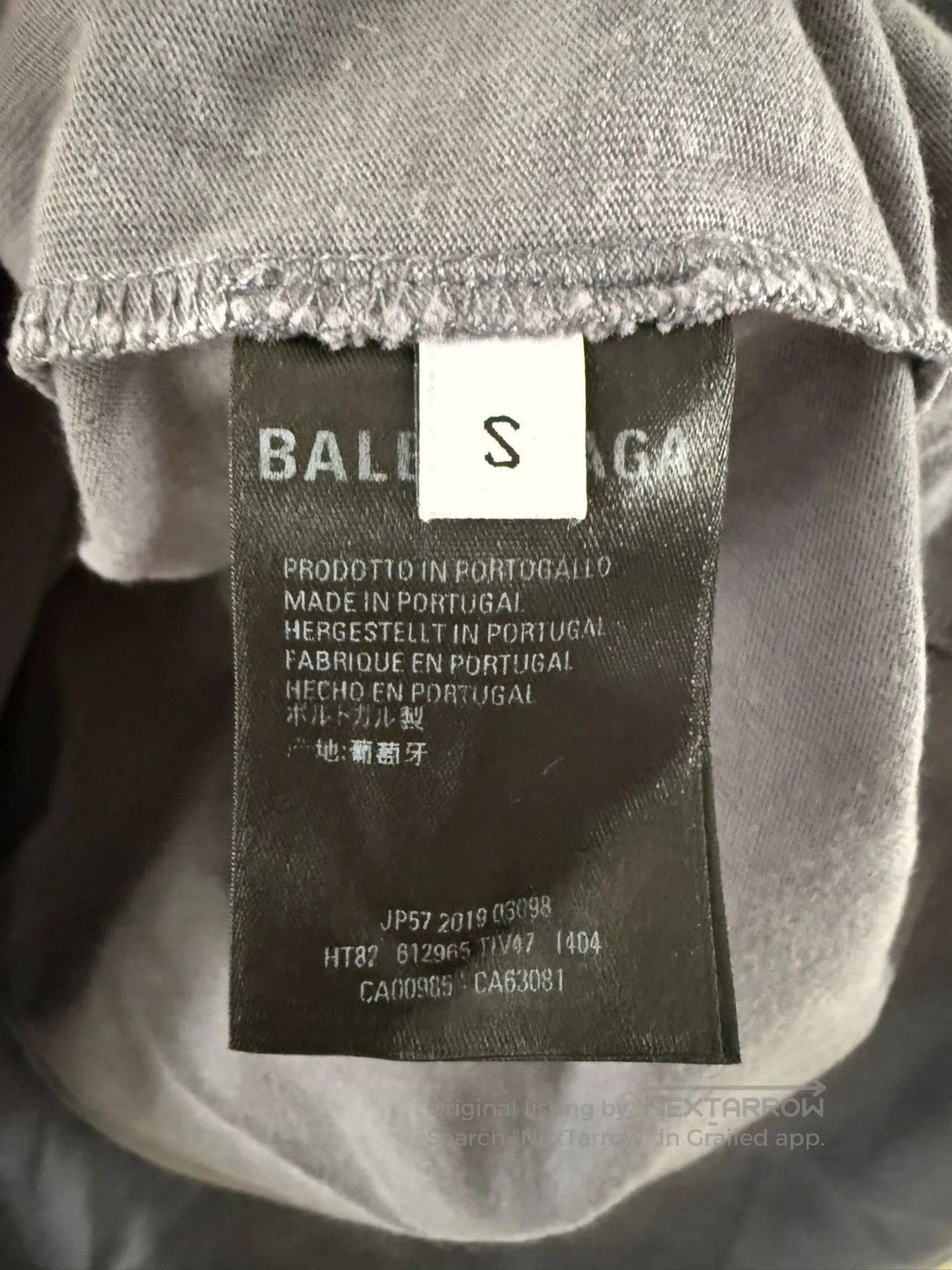 Balenciaga balenciaga short sleeve graphic t. Size US S / EU 44-46 / 1 - 3 Thumbnail