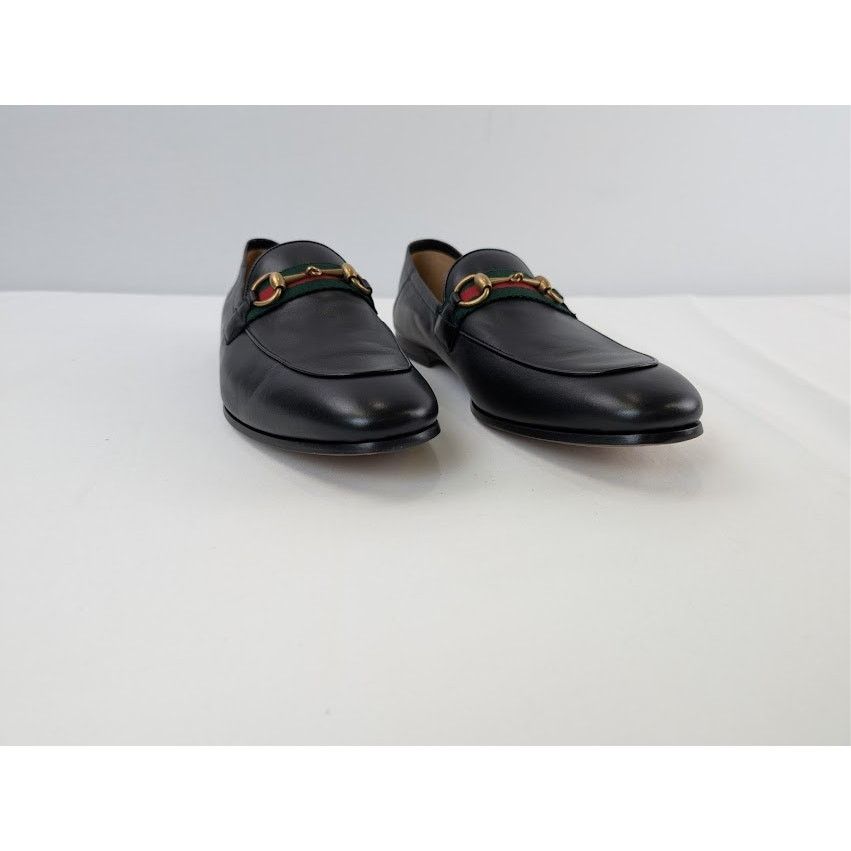 Gucci o1rshd1 Gnello Plonge Leather Loafer Boots in Nero Size US 11.5 / EU 44-45 - 5 Thumbnail