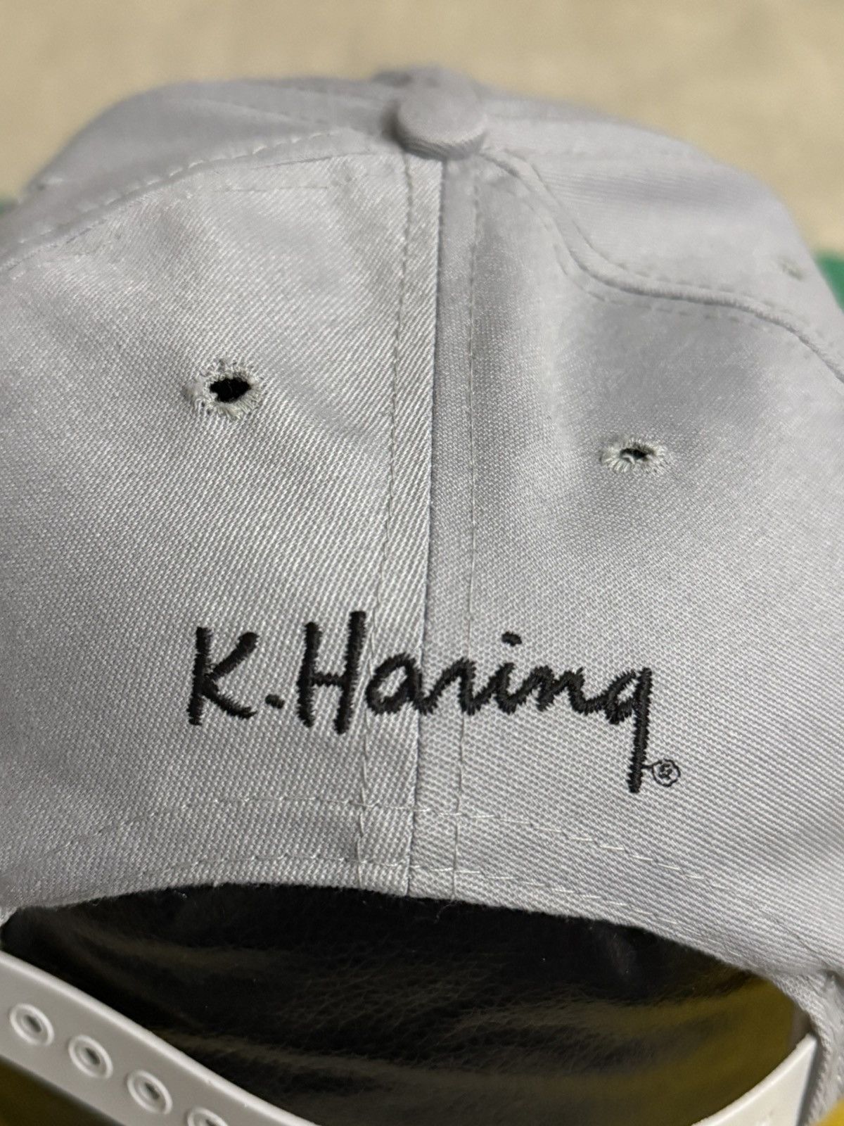 Keith Haring Vintage 80s 90s Keith Haring Pop Shop Baby SnapBack Hat Size ONE SIZE - 6 Thumbnail