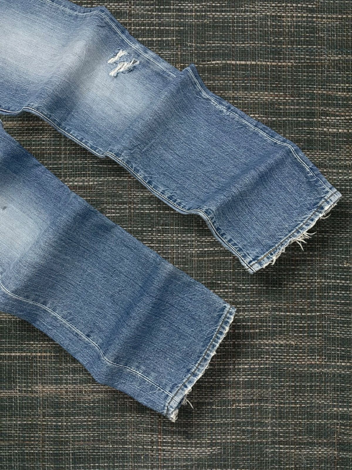 Levi's Vintage Clothing Og Vintage 90s Original Designer Levis 501 Distressed Denim Size US 30 / EU 46 - 5 Thumbnail