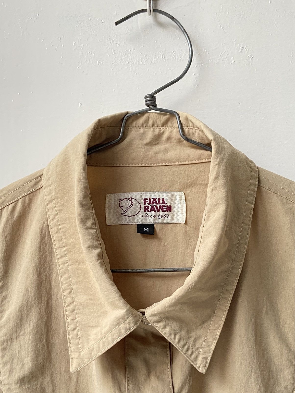 Fjallraven × Japanese Brand × Vintage FJALL RAVEN Brown Shirt Size US S / EU 44-46 / 1 - 5 Thumbnail