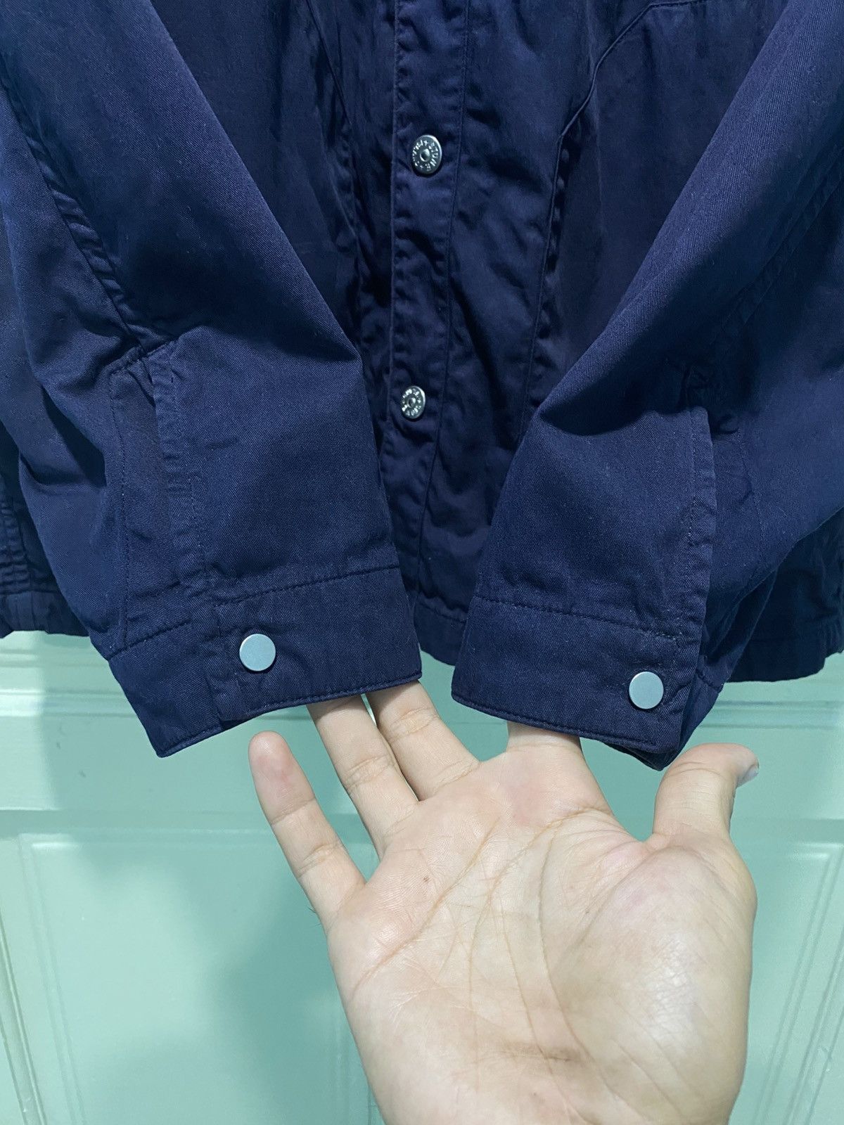 Stone Island Aw03 Stone Island Reversible Overshirt Size US L / EU 52-54 / 3 - 7 Thumbnail