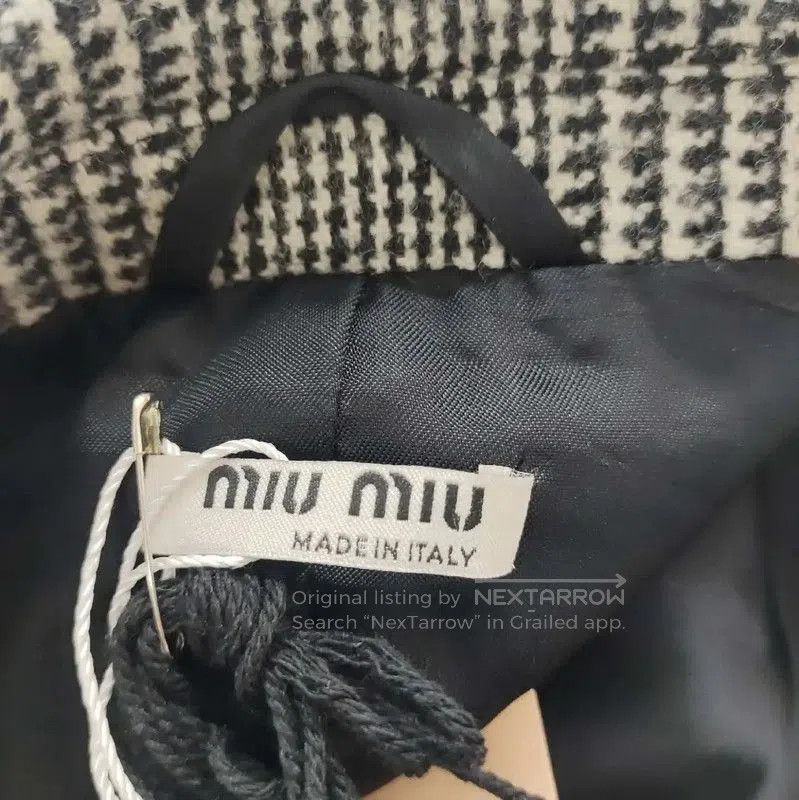 Miu Miu Miu Miu Gray Wool Women's Cardigan . Size M / US 6-8 / IT 42-44 - 3 Thumbnail