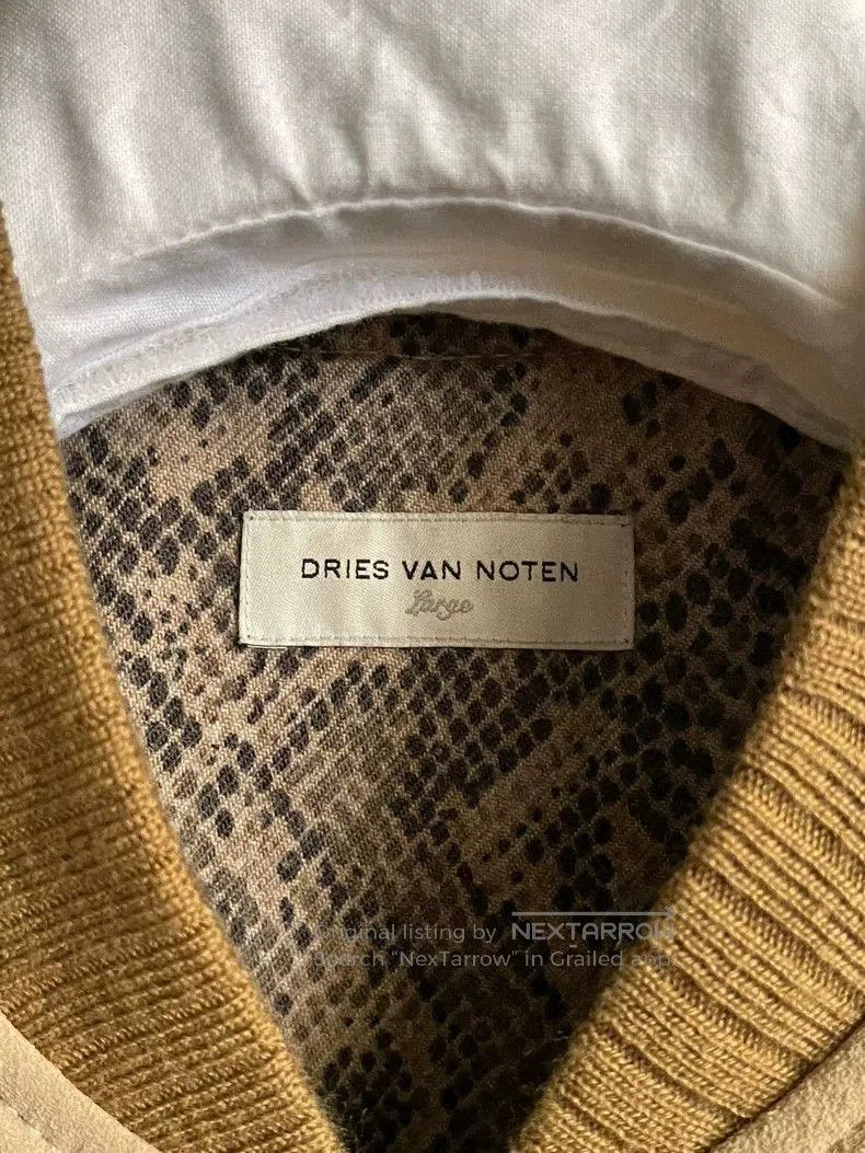 Dries Van Noten Dries Van Noten Suede Leather Jacket. Size US L / EU 52-54 / 3 - 8 Thumbnail