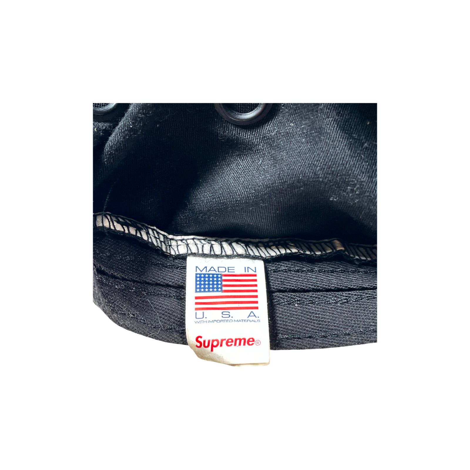 Supreme Supreme 5 Panel Black Hat Size ONE SIZE - 4 Thumbnail