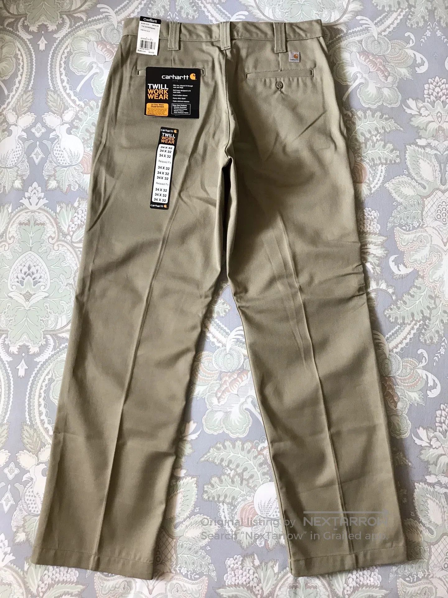 Carhartt Carhartt B290 W34L32 Cargo Pants. Size US 34 / EU 50 - 3 Thumbnail