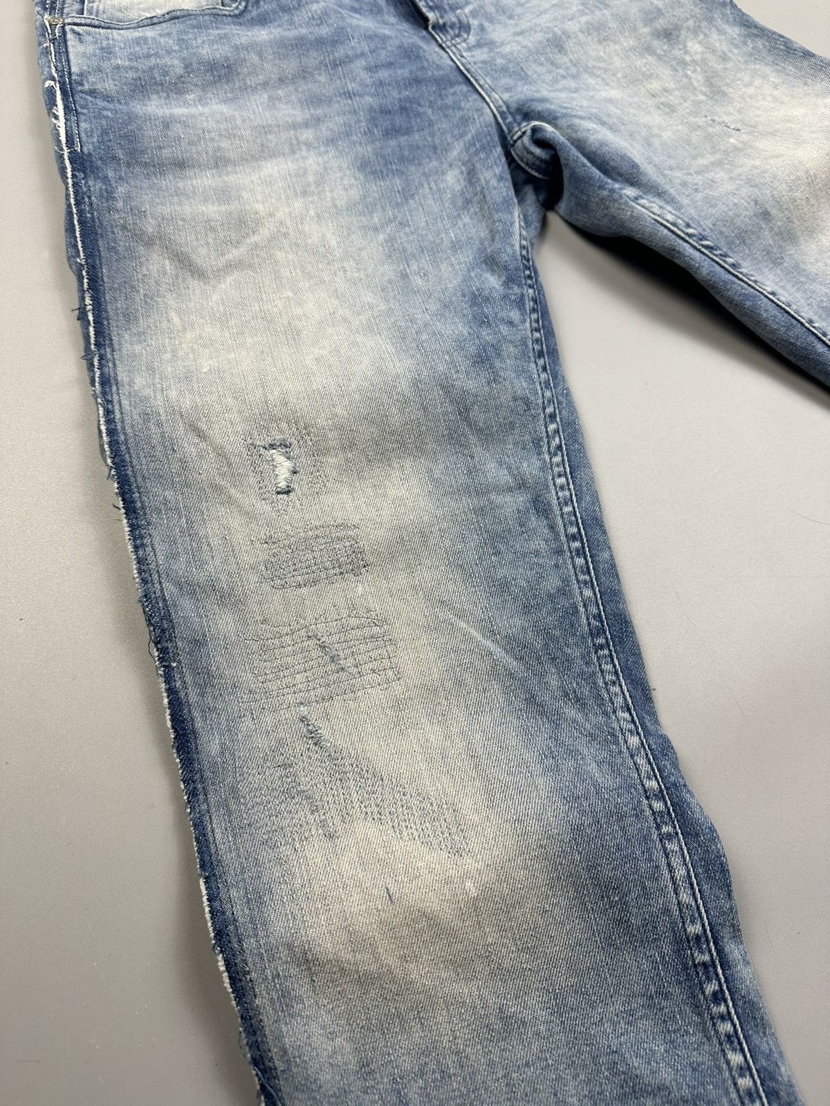 Scotch & Soda Scotch&Soda Rip Style Washed blue outside seam style Size US 30 / EU 46 - 9 Thumbnail