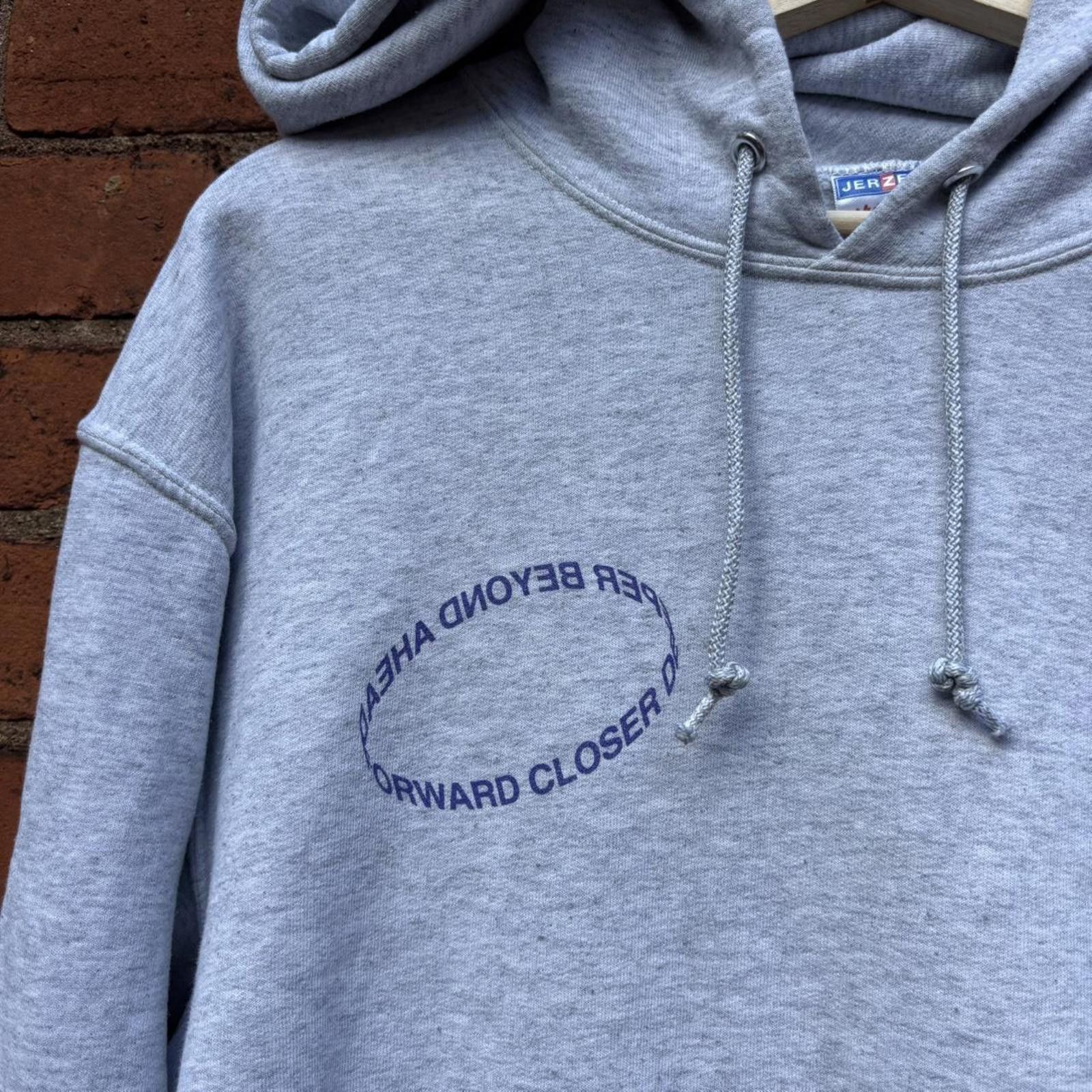 Jerzees Vintage closer deeper beyond ahead hoodie 00s M Size US M / EU 48-50 / 2 - 2 Thumbnail