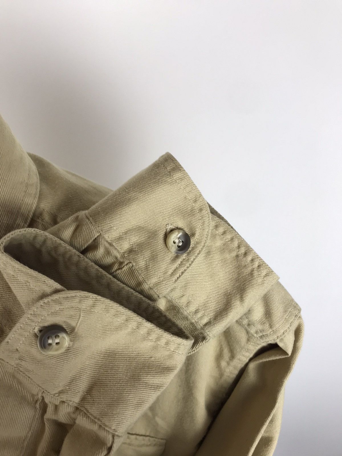 Levi's Vintage Levi’s Regulation Chinos Military Desert Shirt Size US M / EU 48-50 / 2 - 5 Thumbnail