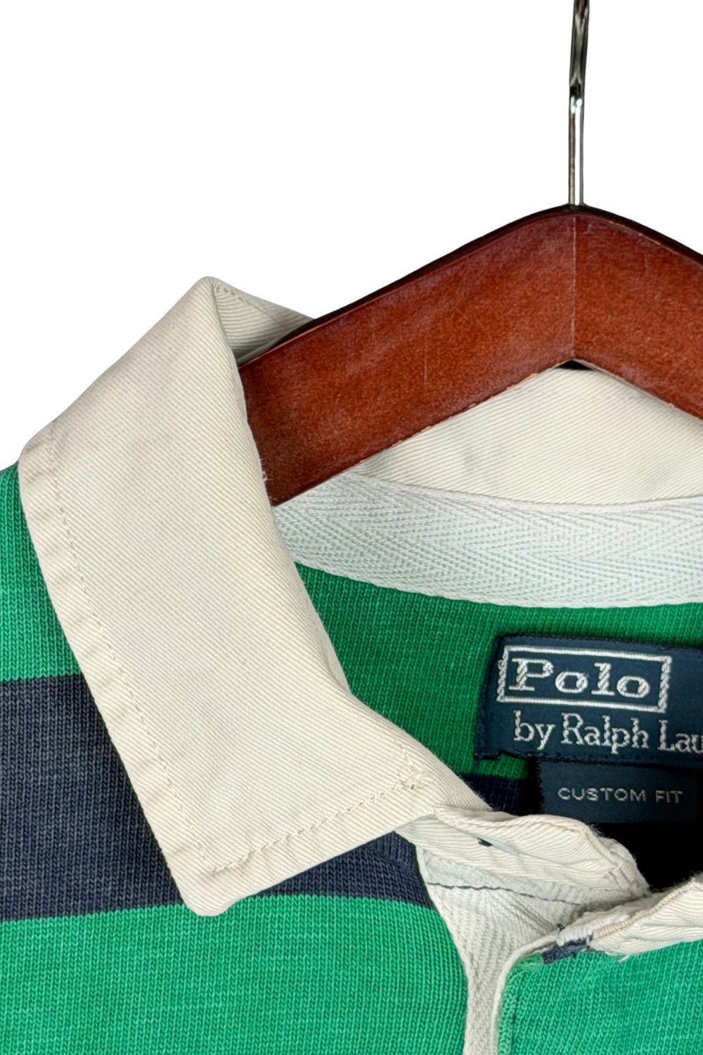 Polo Ralph Lauren Polo RL Vintage Fade Rugby Polo RL Guide 34 Stripe XL Size US XL / EU 56 / 4 - 12 Thumbnail