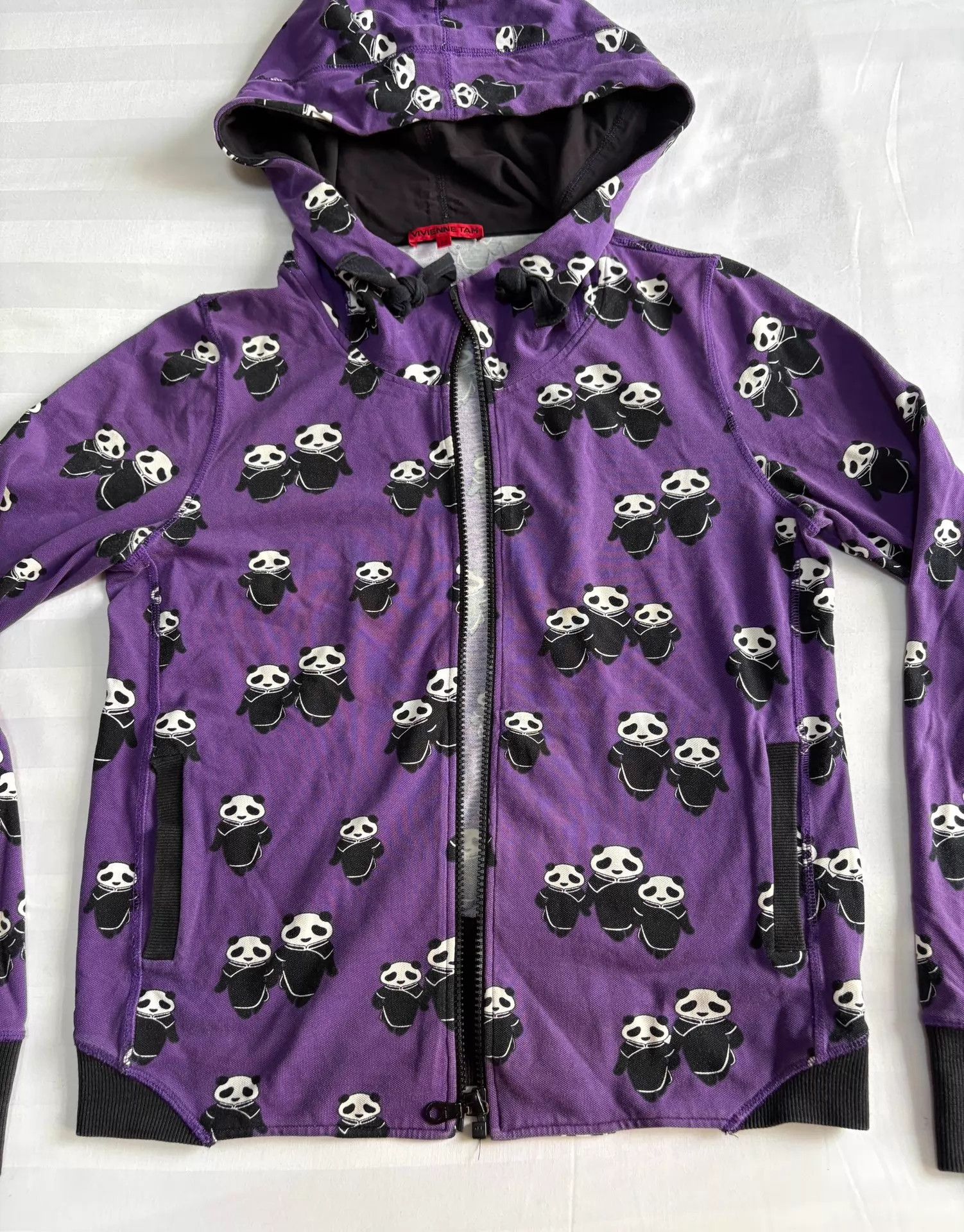 Vivienne Tam Vivienne Tam Vintage Panda Print Hoodie Size M / US 6-8 / IT 42-44 - 6 Thumbnail