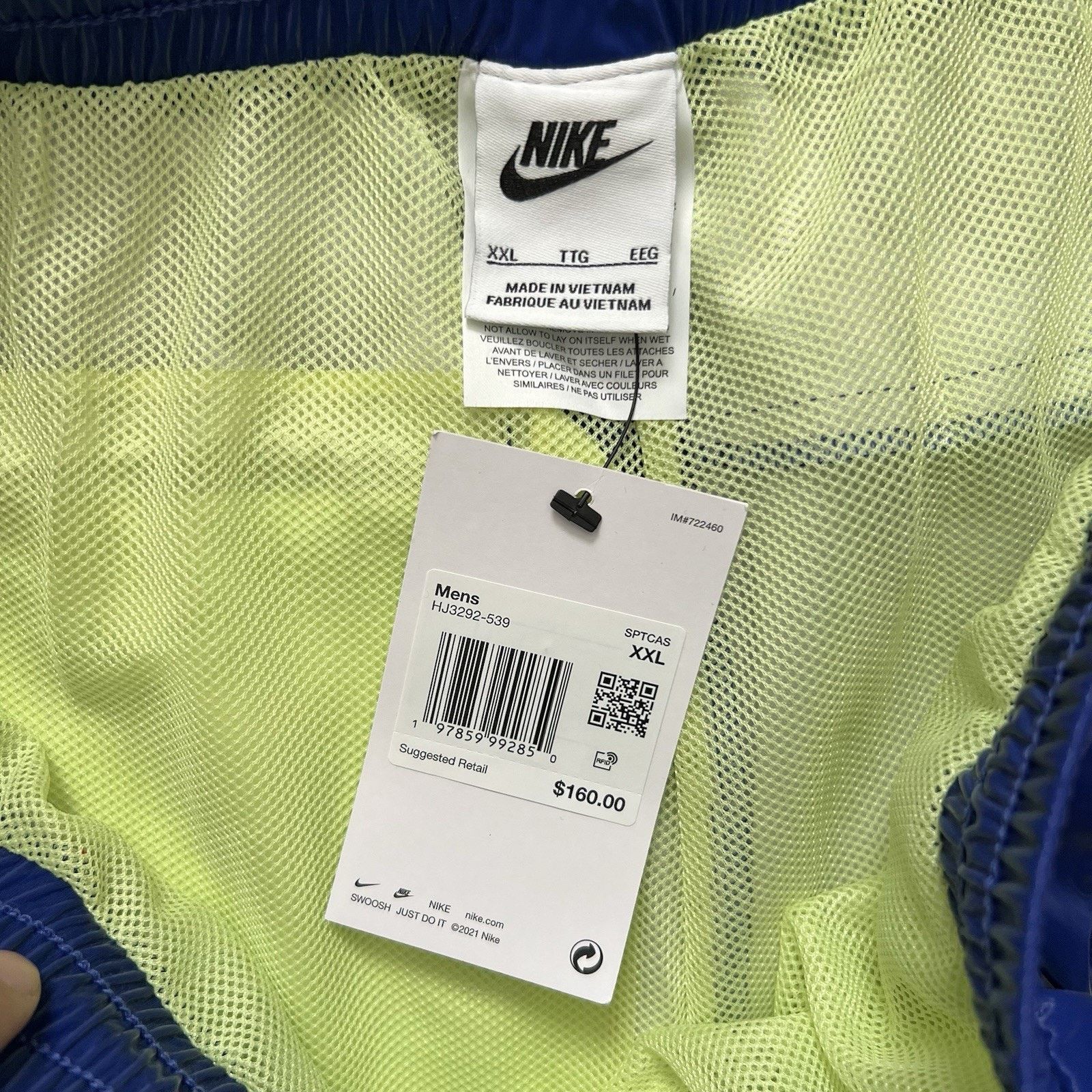 Nike Nike Project F.R.O.G. Track Pants Deep Night/Lemon Size US 34 / EU 50 - 7 Thumbnail