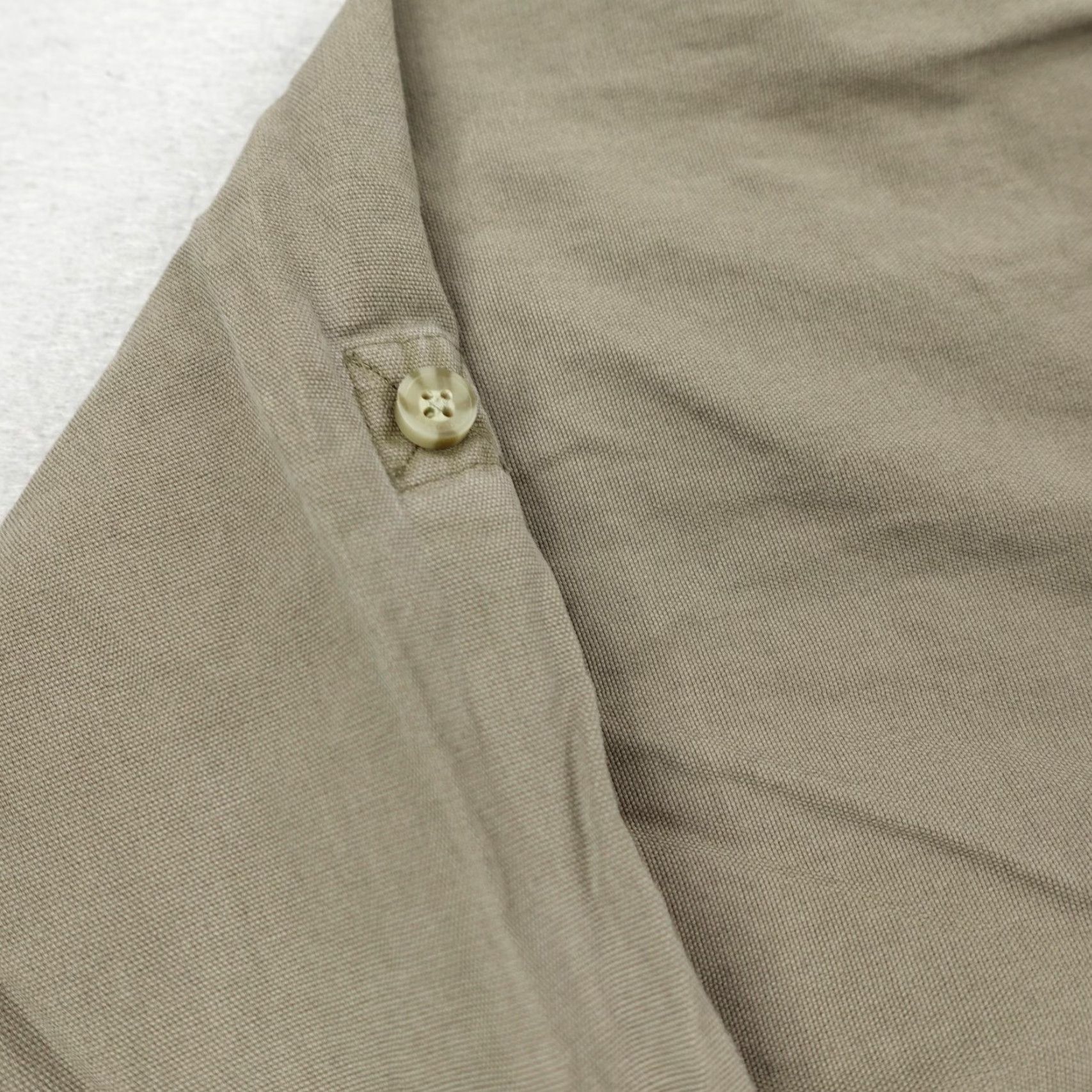 Gramicci VINTAGE? No, but we should include Gramicci Shirt Men XL Green Canvas Button-Up Roll Tab Outdoors Hiking Pockets Long Sleeve Cotton Shirt Mens XL Size US XL / EU 56 / 4 - 5 Thumbnail