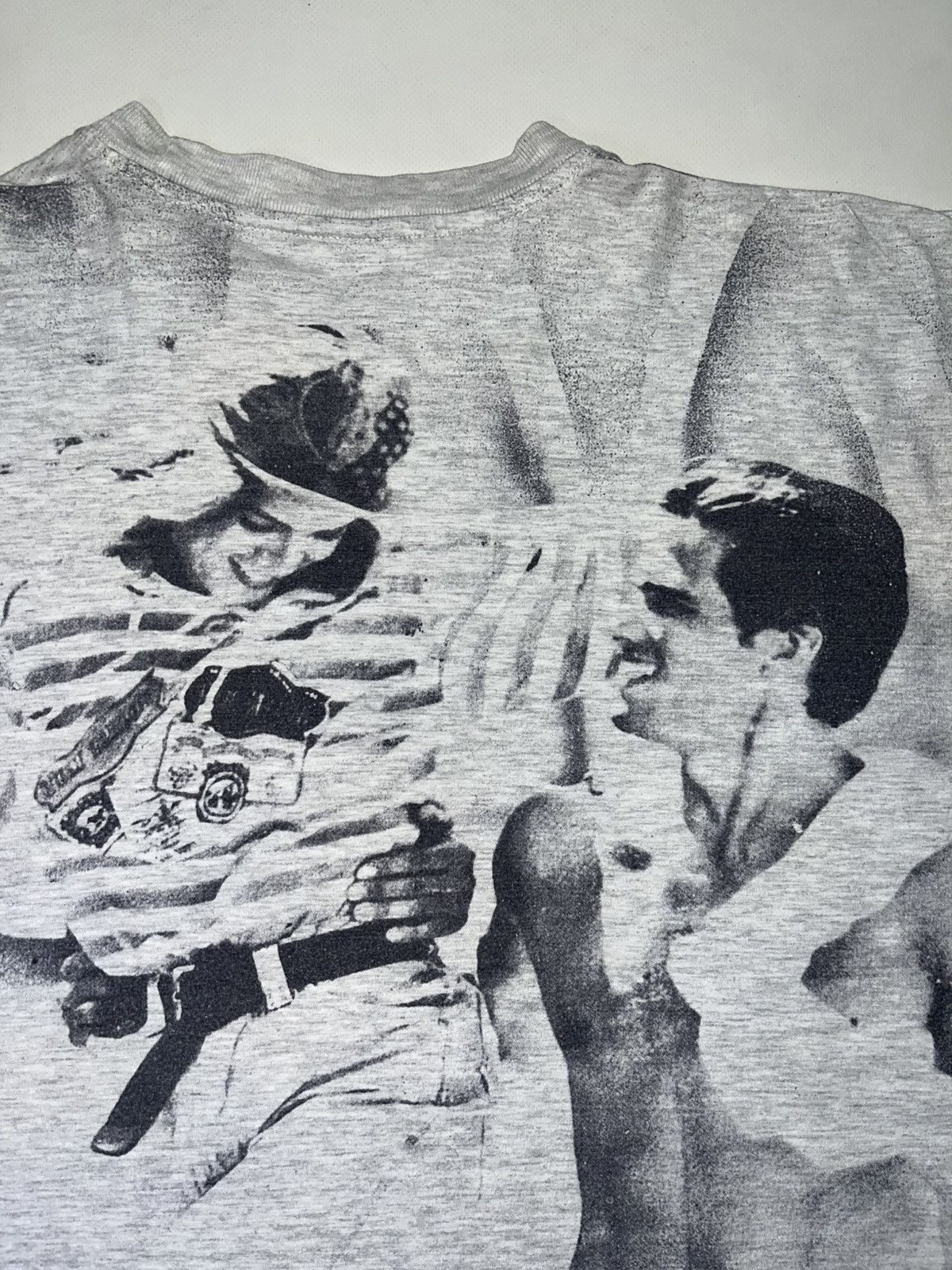Vintage Vintage couple fullprint boxy fit tee mosquito head style Size US XL / EU 56 / 4 - 6 Thumbnail