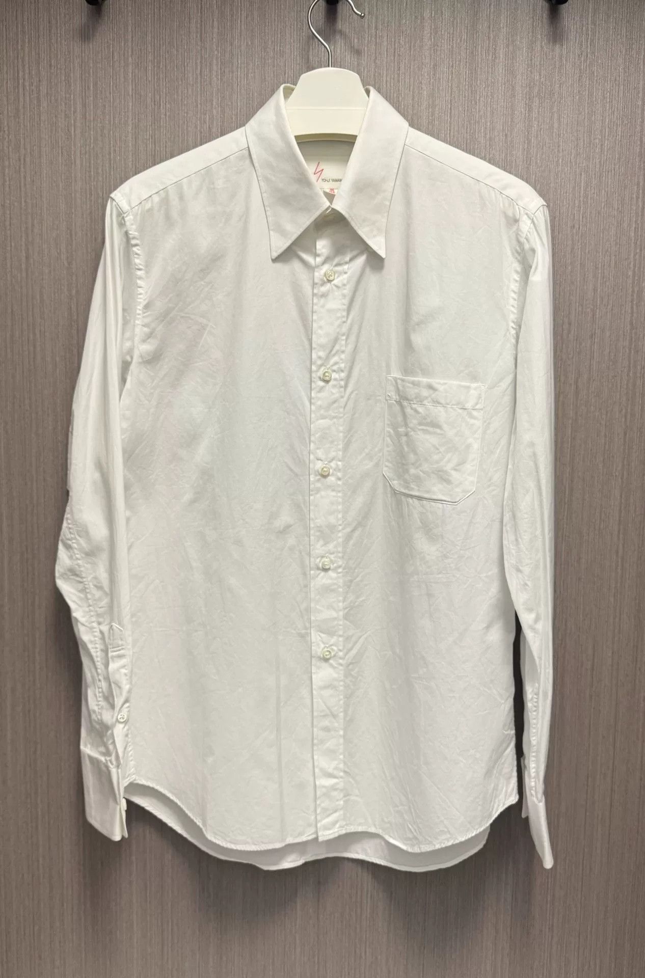 Yohji Yamamoto Yohji Yamamoto Men's Dress Shirt Size US XXS / EU 40 - 1 Thumbnail