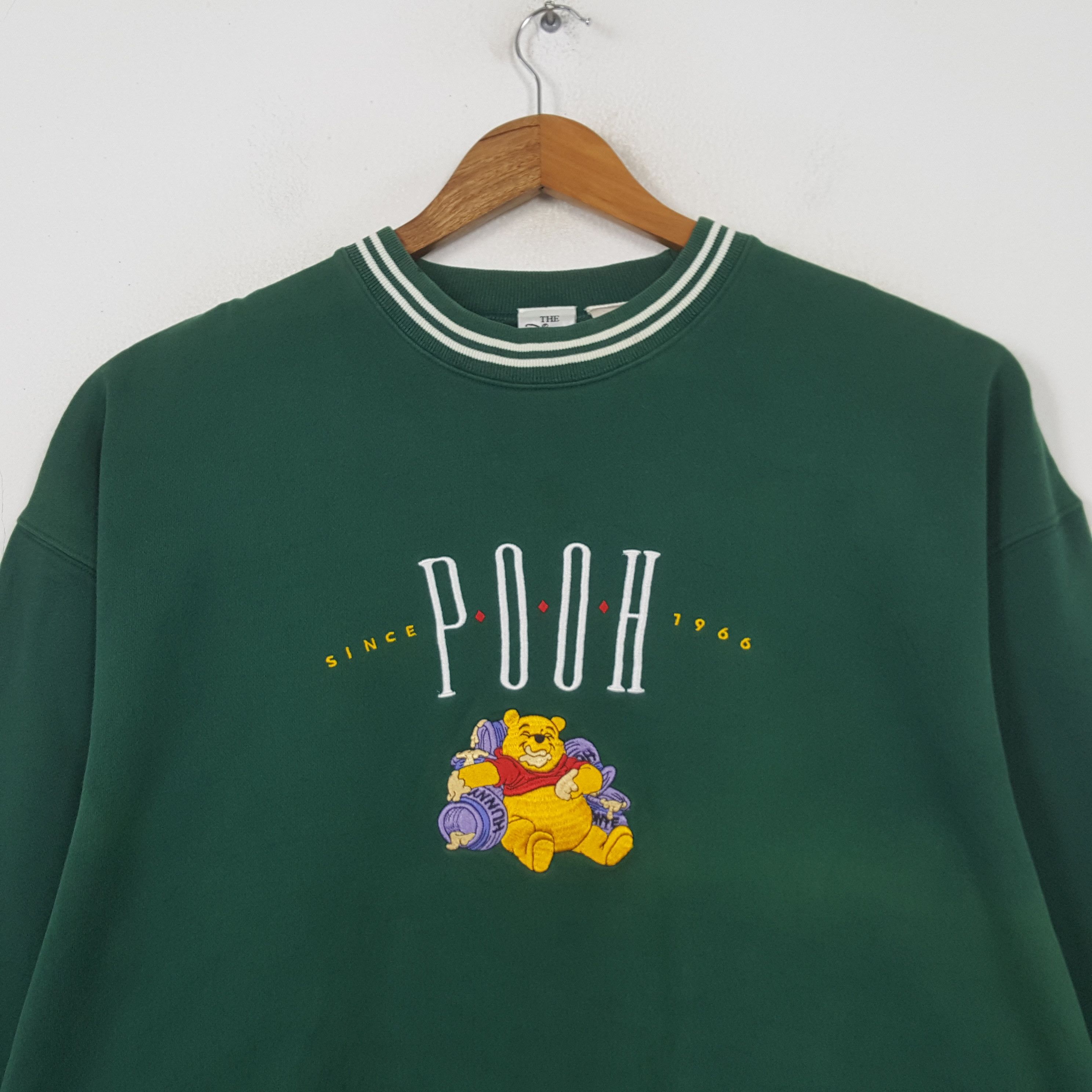 Disney Vintage Winnie The Pooh Since 1966 Sweatshirt RR6 Size US XL / EU 56 / 4 - 2 Thumbnail