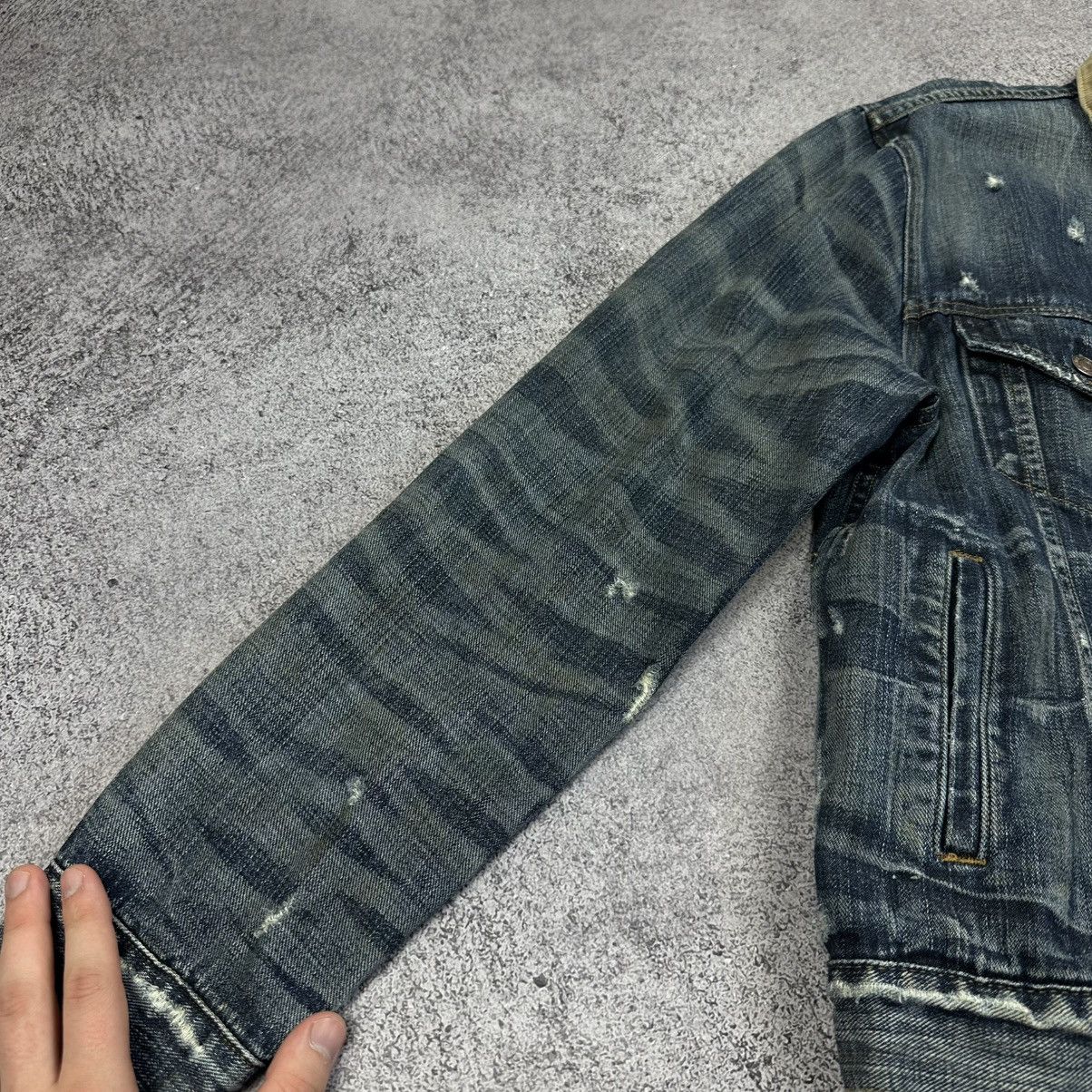 Denim & Supply Ralph Lauren Y2K Distressed Ripped Faded Blue Jeans