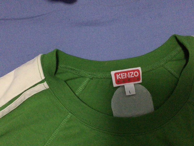 Kenzo KENZO Embroidered T-shirt, green, size L Size L / US 10 / IT 46 - 3 Thumbnail