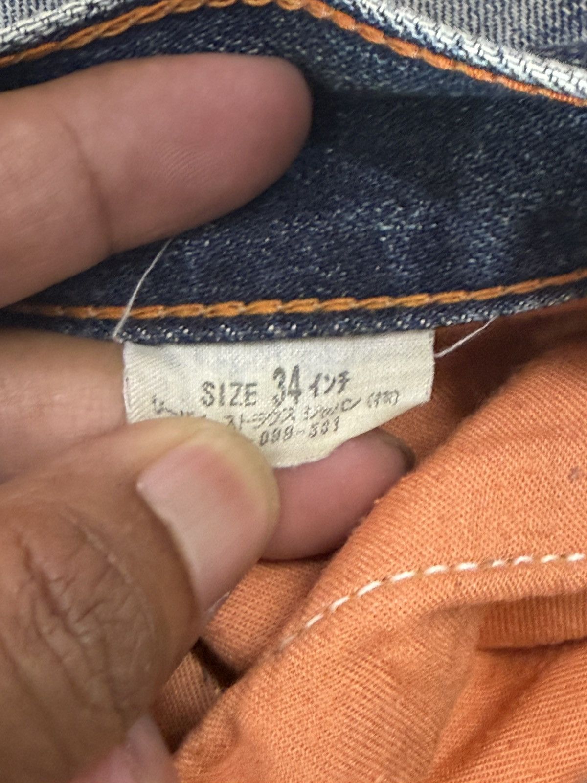 Levi's Vintage Clothing Vintage Levi’s Lot 502 Distressed Nice Design Denim Jeans Size US 32 / EU 48 - 19 Thumbnail