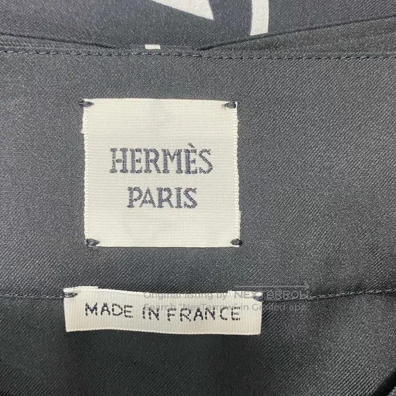 Hermes Hermes Patterned silk skirt Size 42" / US 20 - 4 Thumbnail