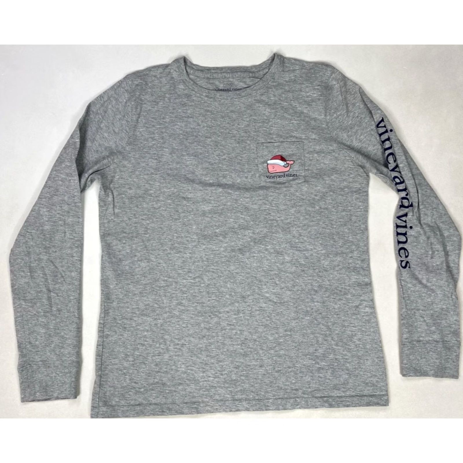 Vineyard Vines Vineyard Vines Merry Christmas Pocket Graphic T-shirt Women Small Long Sleeve Size M / US 6-8 / IT 42-44 - 3 Thumbnail