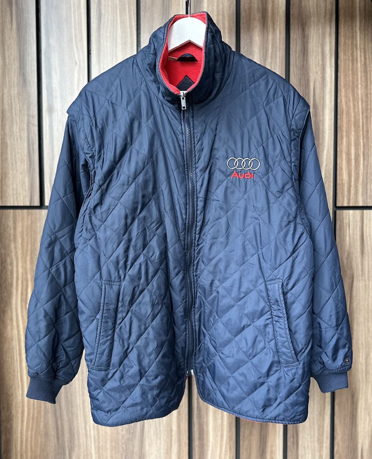 AUDI Racing Team Transformer Jacket Full Zip Men's Size M