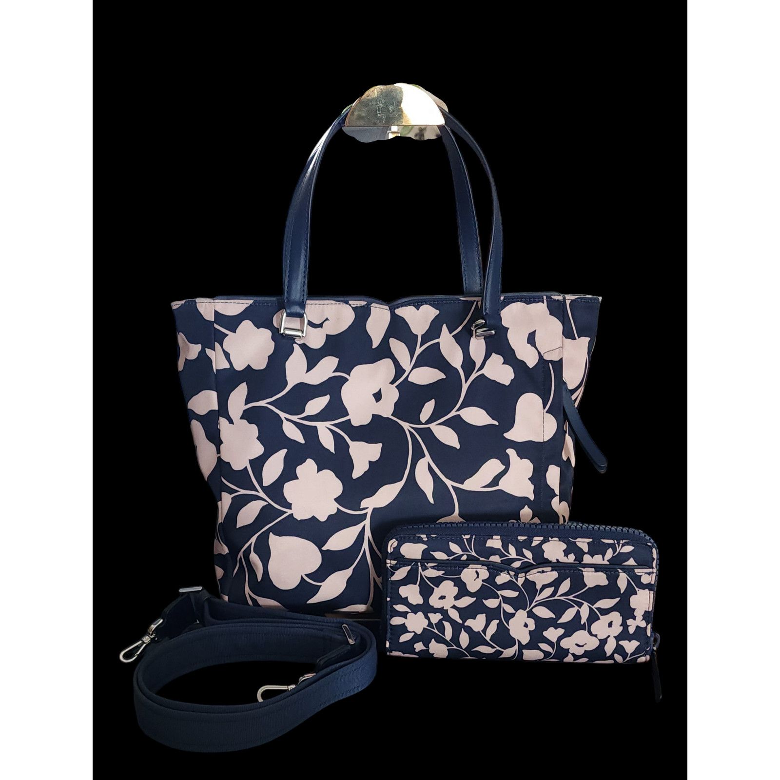 Kate Spade Kate Spade Jae Garden Vine Nylon Satchel & Matching Wallet Size ONE SIZE - 3 Thumbnail