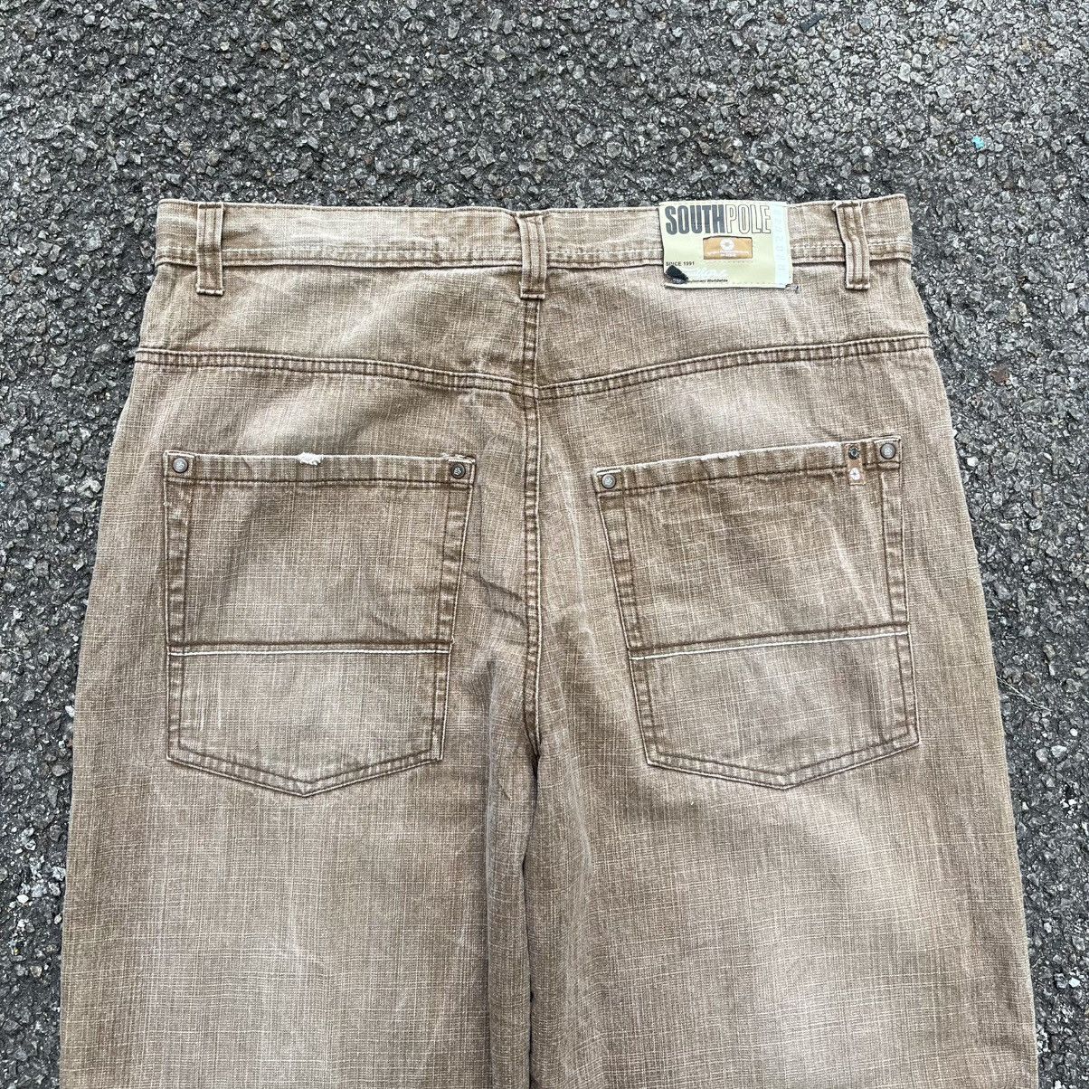 Southpole Crazy Y2K Vintage Southpole Baggy Jeans Distressed Denim Size US 40 / EU 56 - 11 Thumbnail