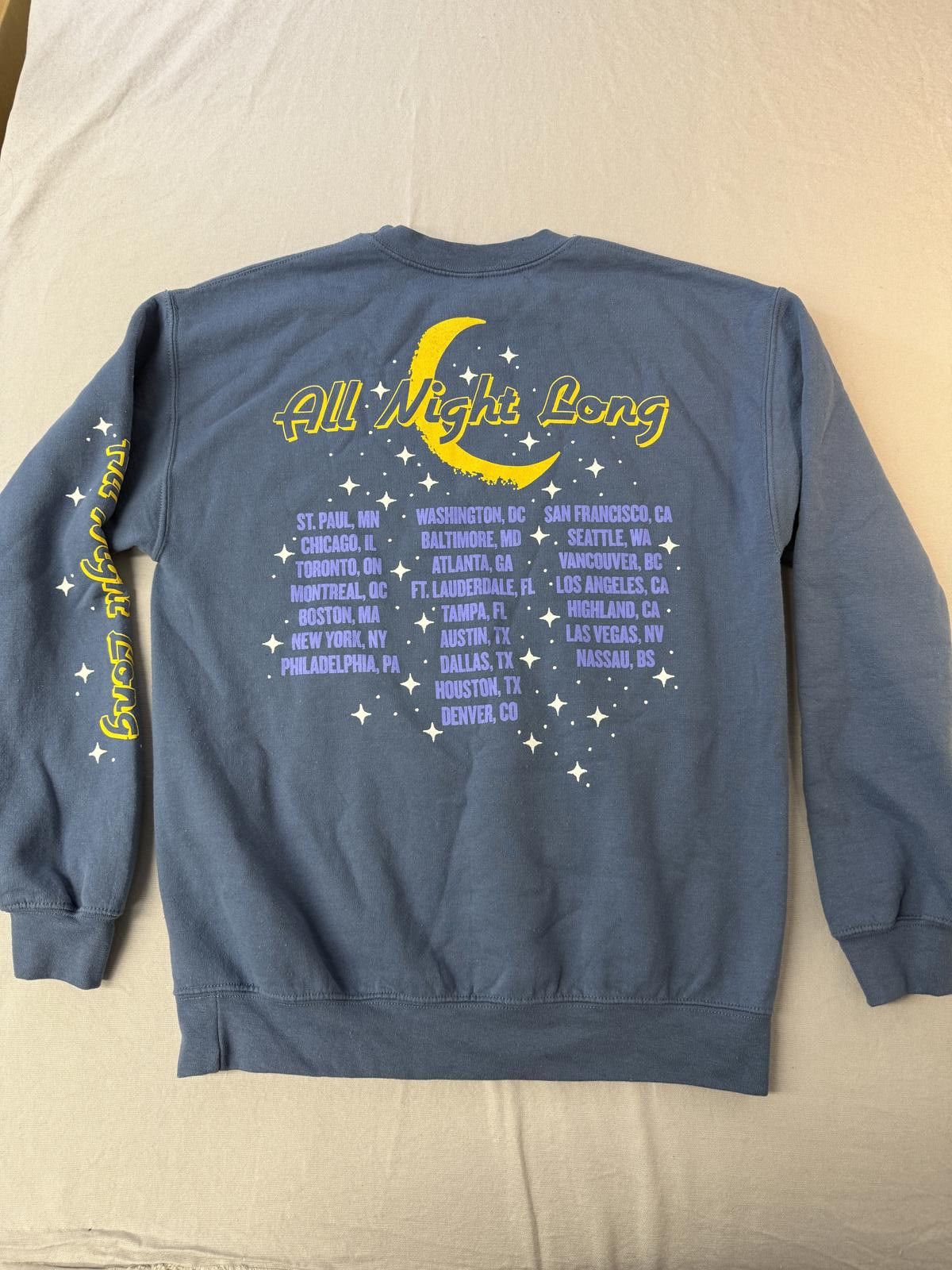 Designer Lionel Richie Tour Crewneck All Night Long Tour Crewneck M Size US M / EU 48-50 / 2 - 2 Thumbnail