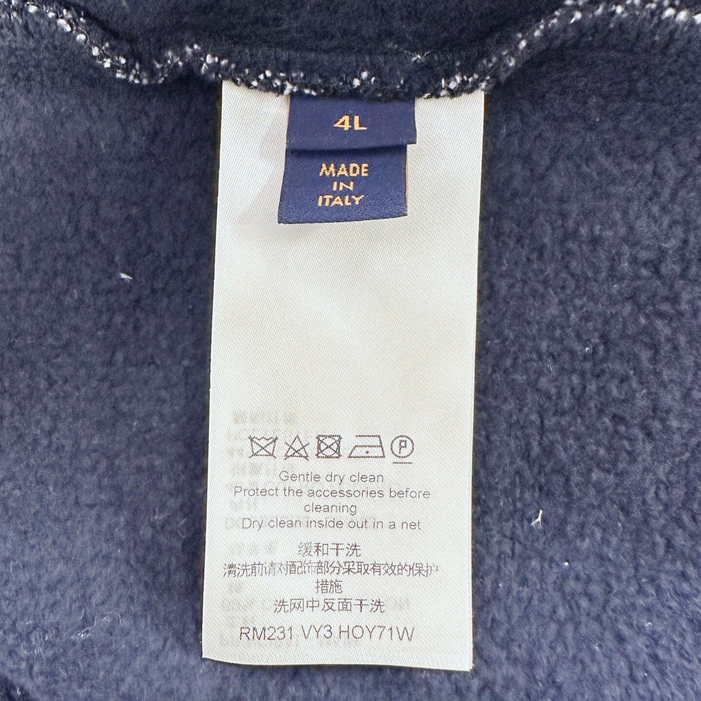 Louis Vuitton Louis Vuitton Monogram Logo Jacket with Wool Trim and Hooded Size L / US 10 / IT 46 - 5 Thumbnail