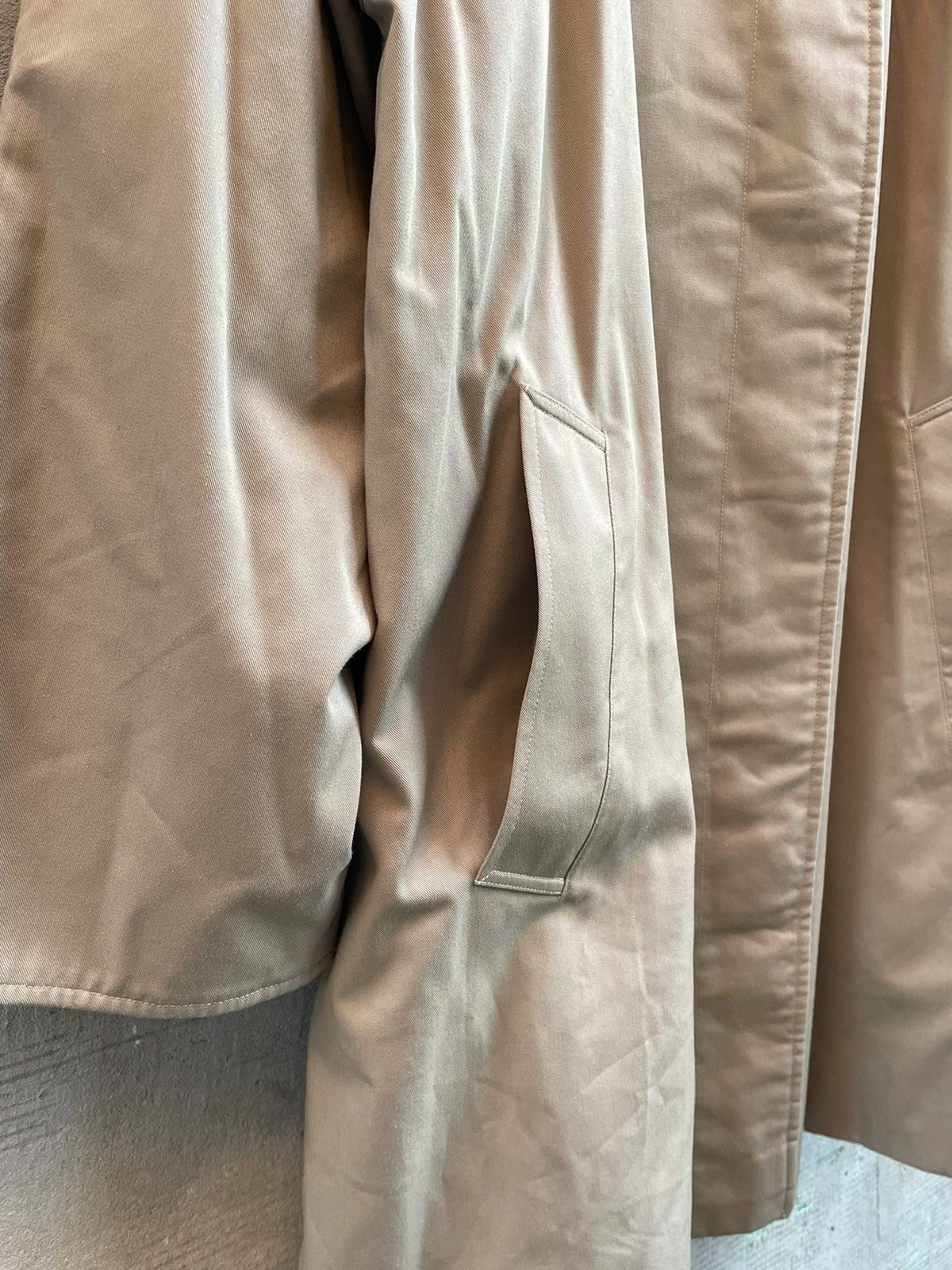 Burberry × Designer Burberry Burberrys Vintage 90s Nova Check Beige Trench Coat Size US L / EU 52-54 / 3 - 6 Thumbnail