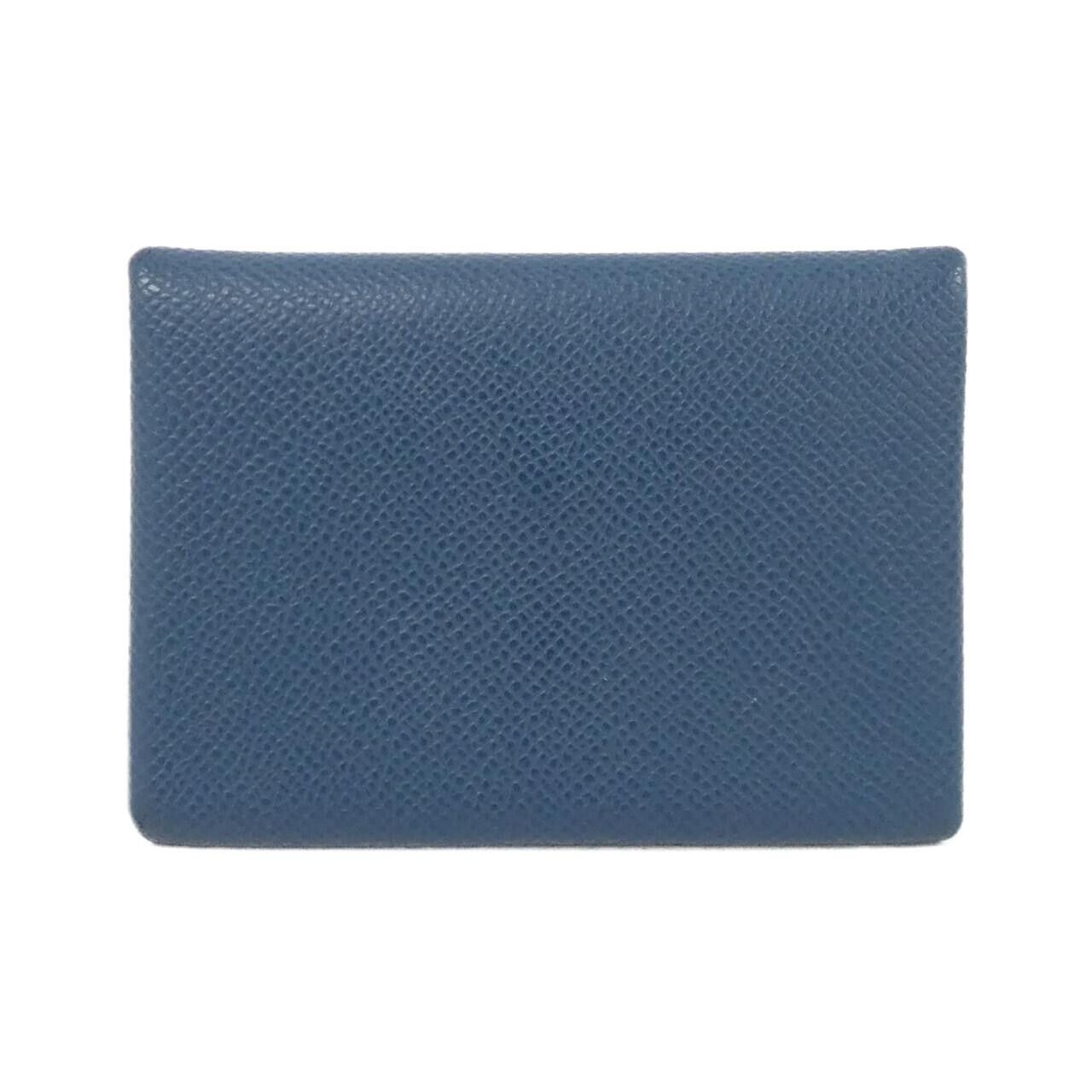 Hermes Hermes Hermes Calvi Duo Epsom Coin Case Leather Coin Case W DUTY FREE for USA Size ONE SIZE - 1 Thumbnail