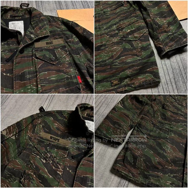 Wtaps Wtaps Tiger print camouflage military jacket Size US M / EU 48-50 / 2 - 3 Thumbnail