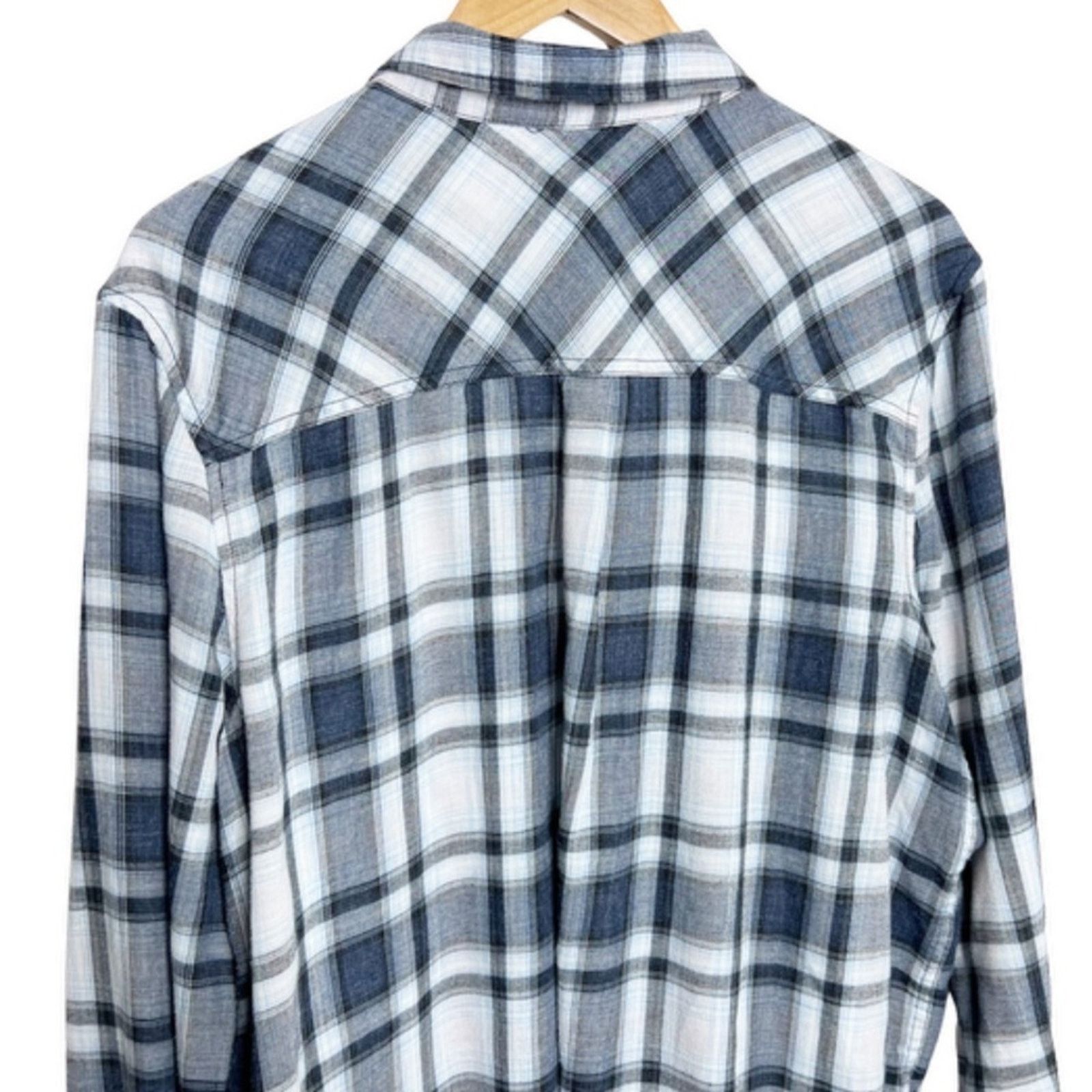 Calvin Klein Calvin Klein Plaid Long Sleeve Button Down Classic Flannel Size XXL / US 16-18 / IT 52-54 - 13 Thumbnail