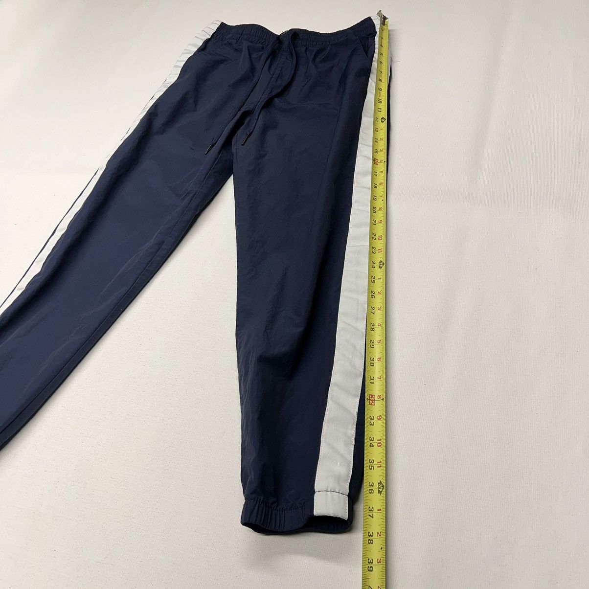 Pacsun Pacsun Pants Blue Jogger Nylon Side Stripe Drawstring Active Size US 30 / EU 46 - 17 Thumbnail
