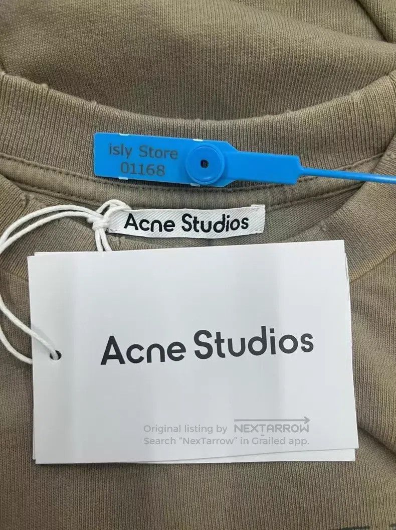 Acne Studios Acne Studios Layered print loose crewneck long-sleeve lett Size US S / EU 44-46 / 1 - 4 Thumbnail