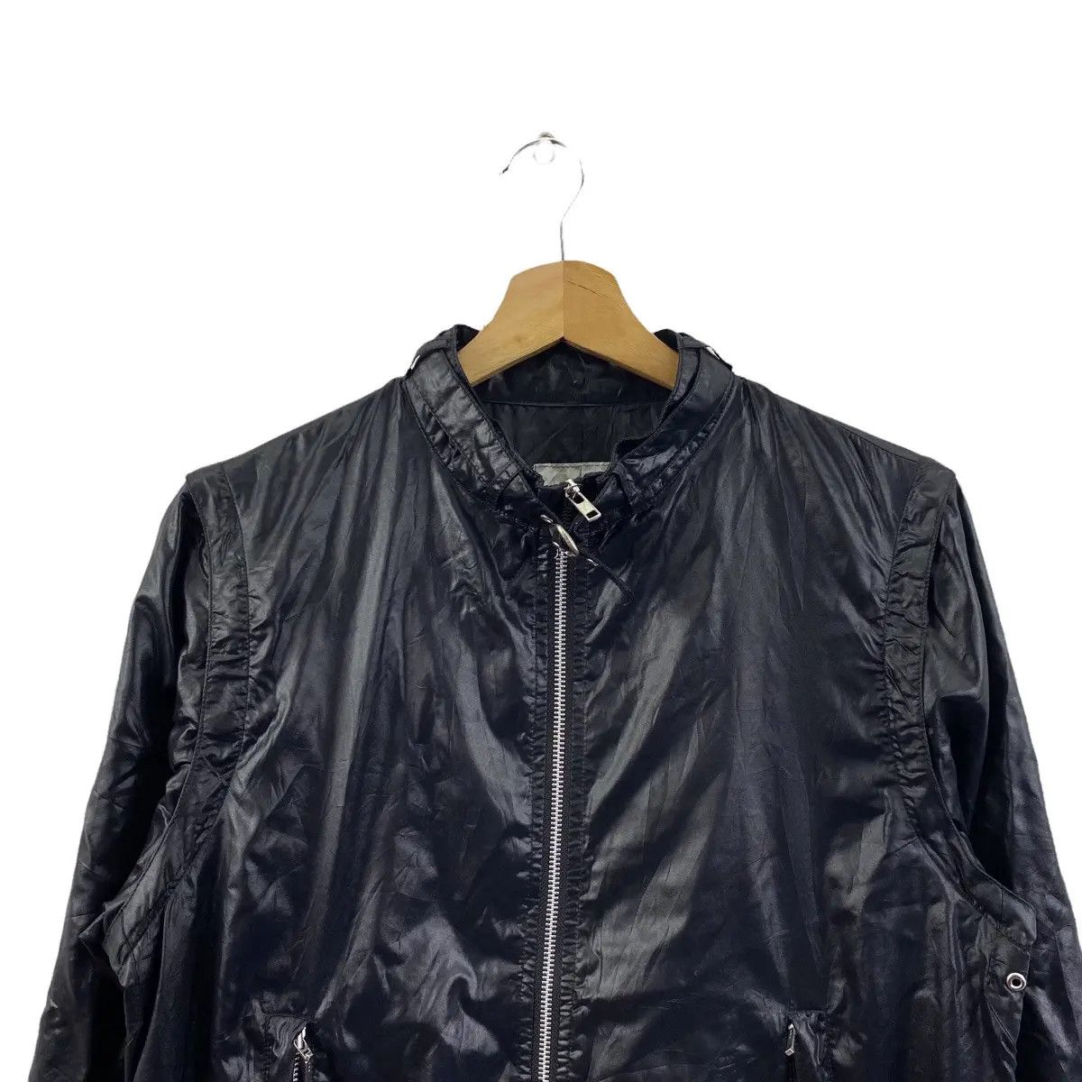 Takeo Kikuchi Vtg 90’ TAKEO KIKUCHI JAPAN Black Minimalist Jacket Size US M / EU 48-50 / 2 - 3 Thumbnail