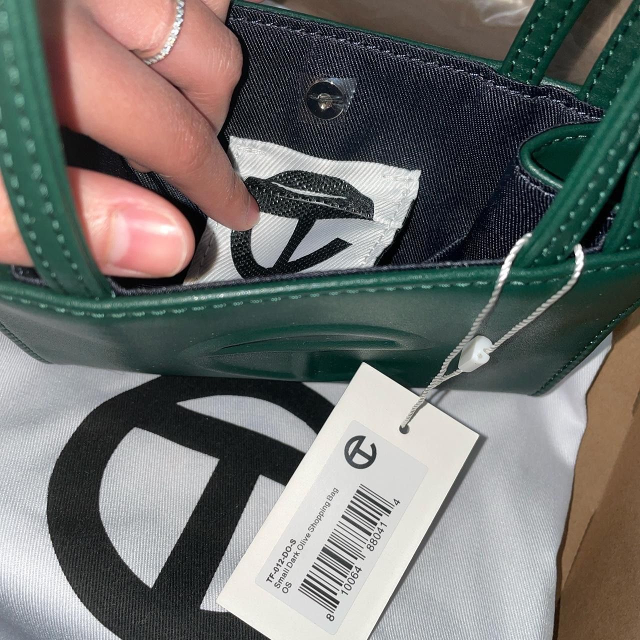 Telfar NEW Small ‘Dark Olive’ Telfar Shopping Bag Size ONE SIZE - 2 Thumbnail